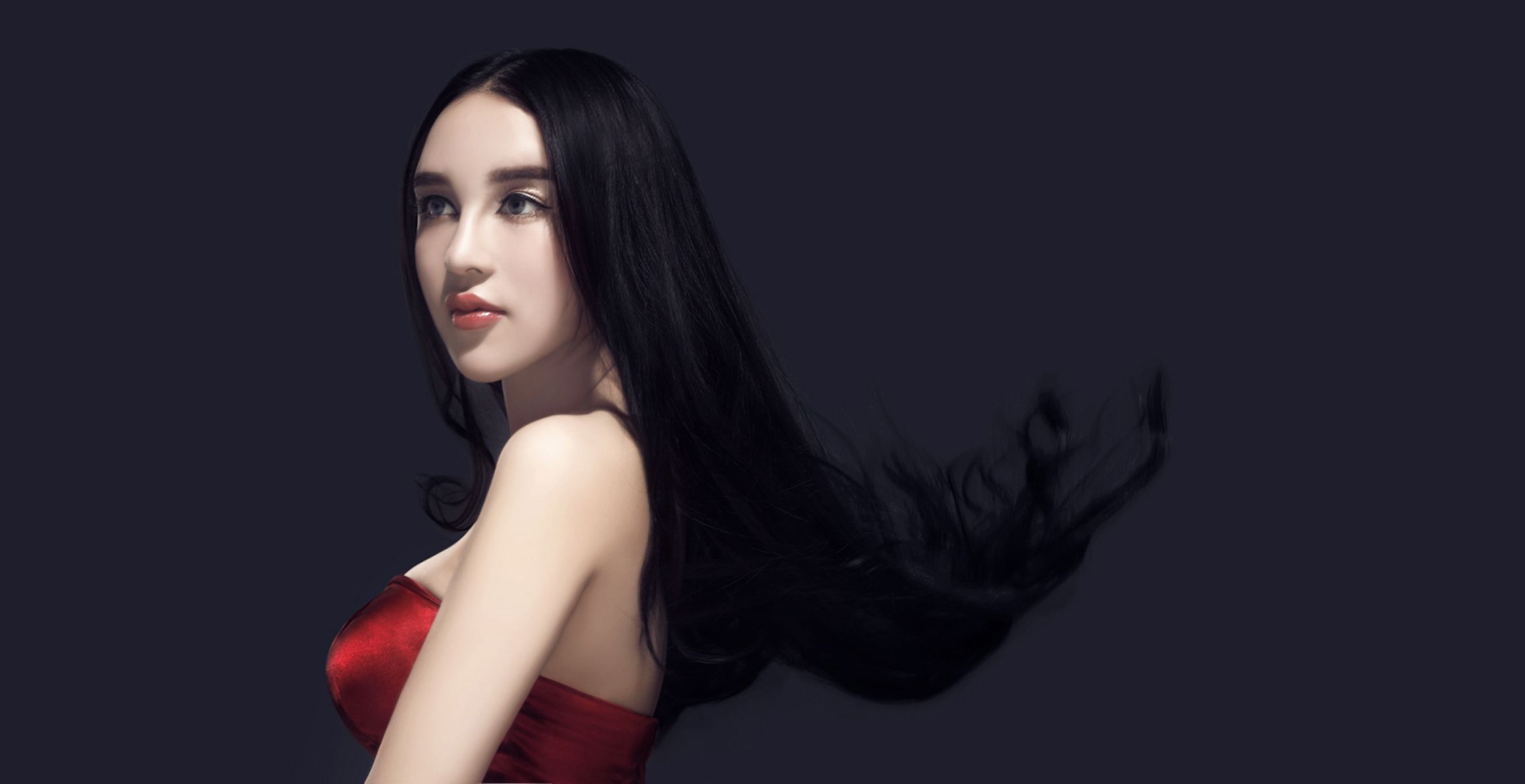 混血美女模特石一伊 棚拍图片 [45P]插图6