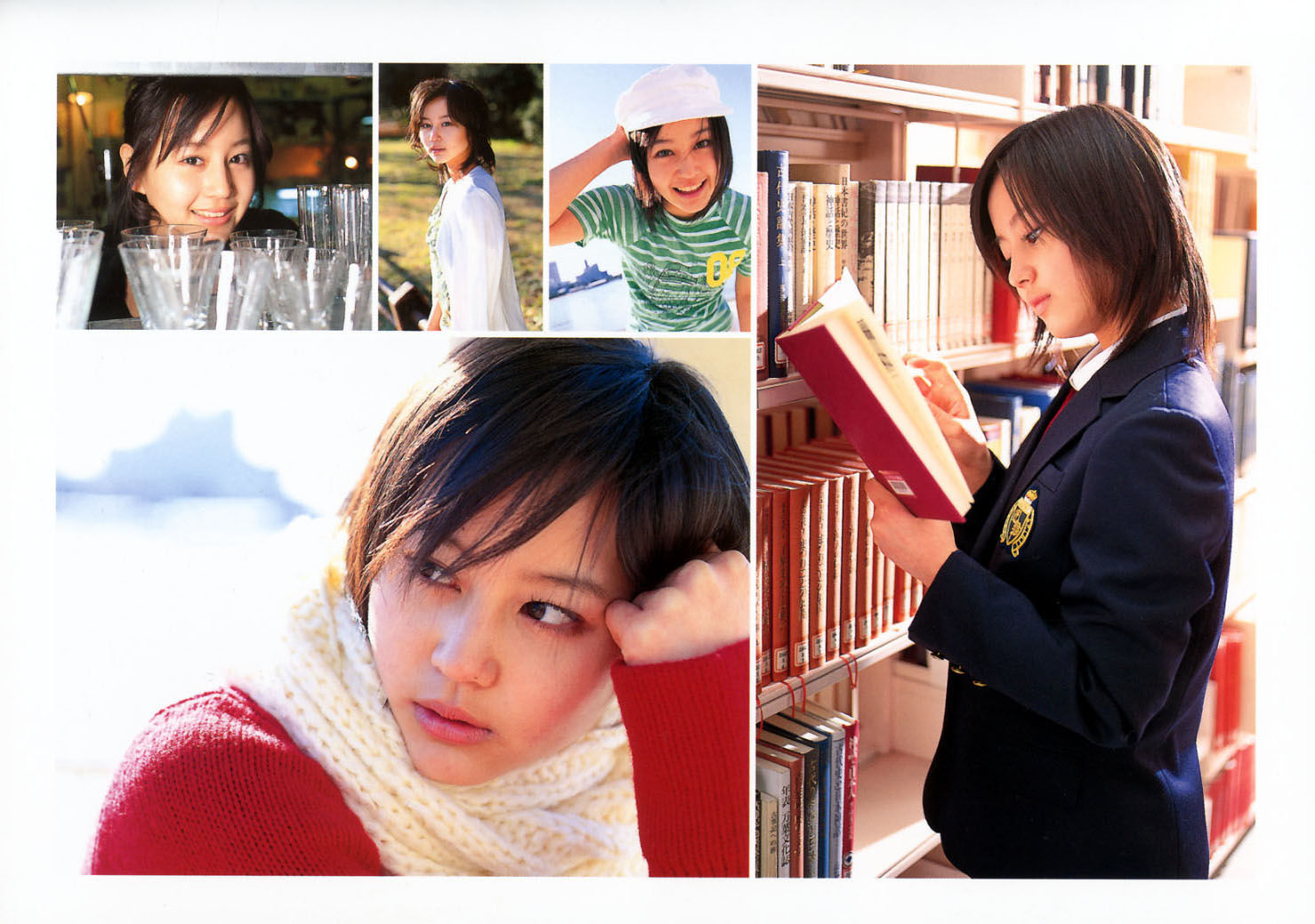 堀北真希 スクールカレンダーBOOK [70P]插图2