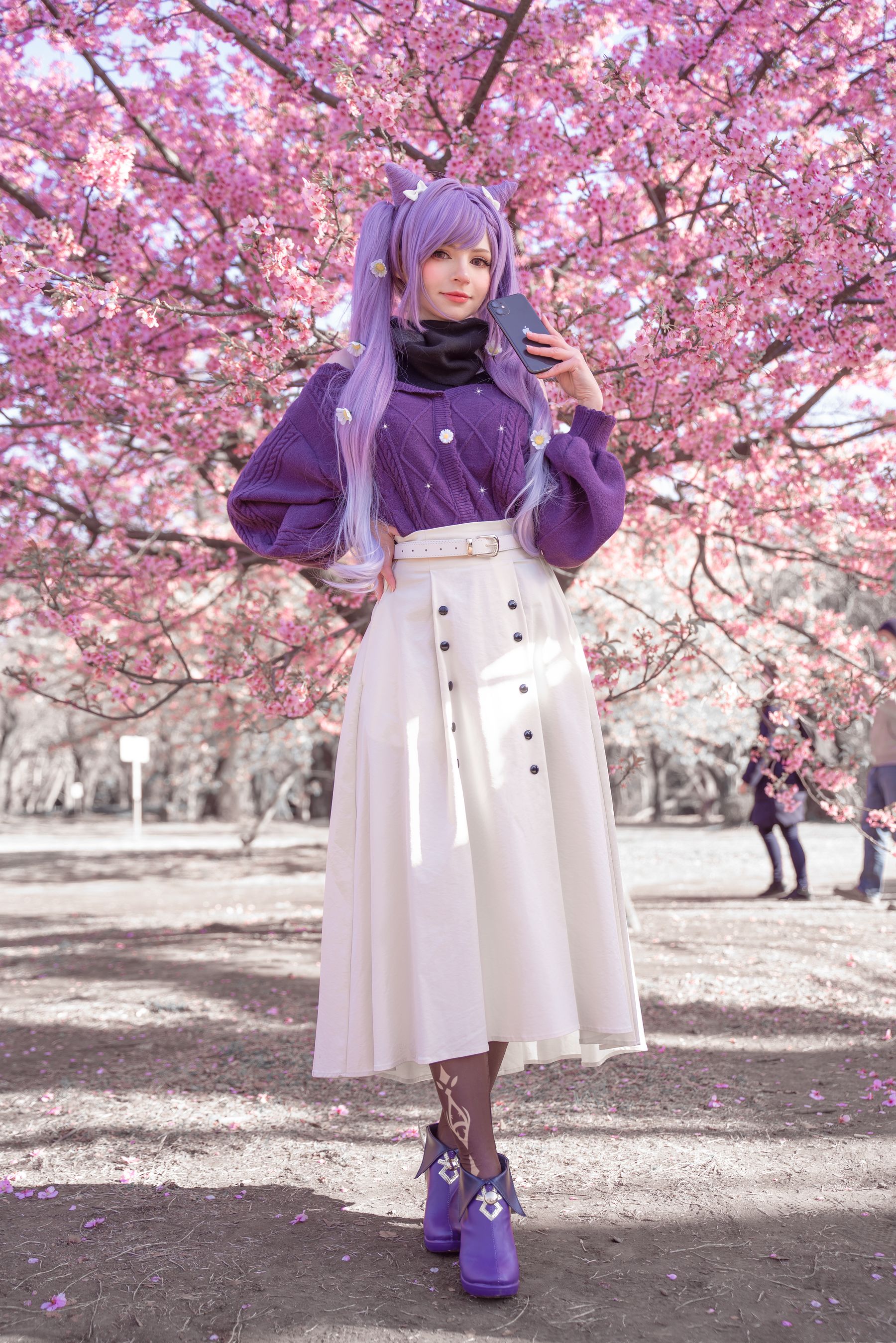 Peach milky – Keqing Genshin Impact [114P]插图5