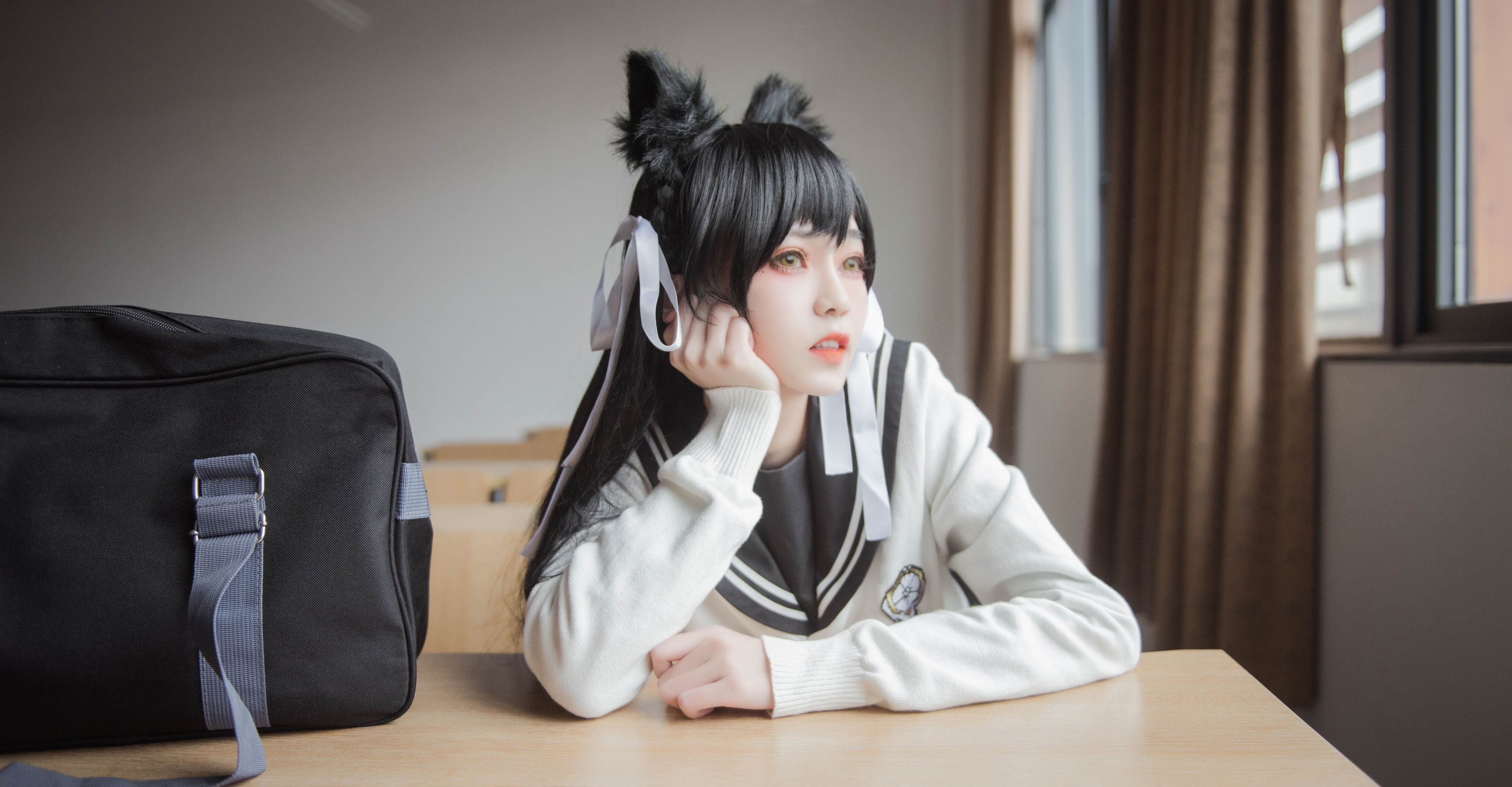 [萝莉COS] 小妖精你的负卿 – 爱宕制服 [10P]插图6