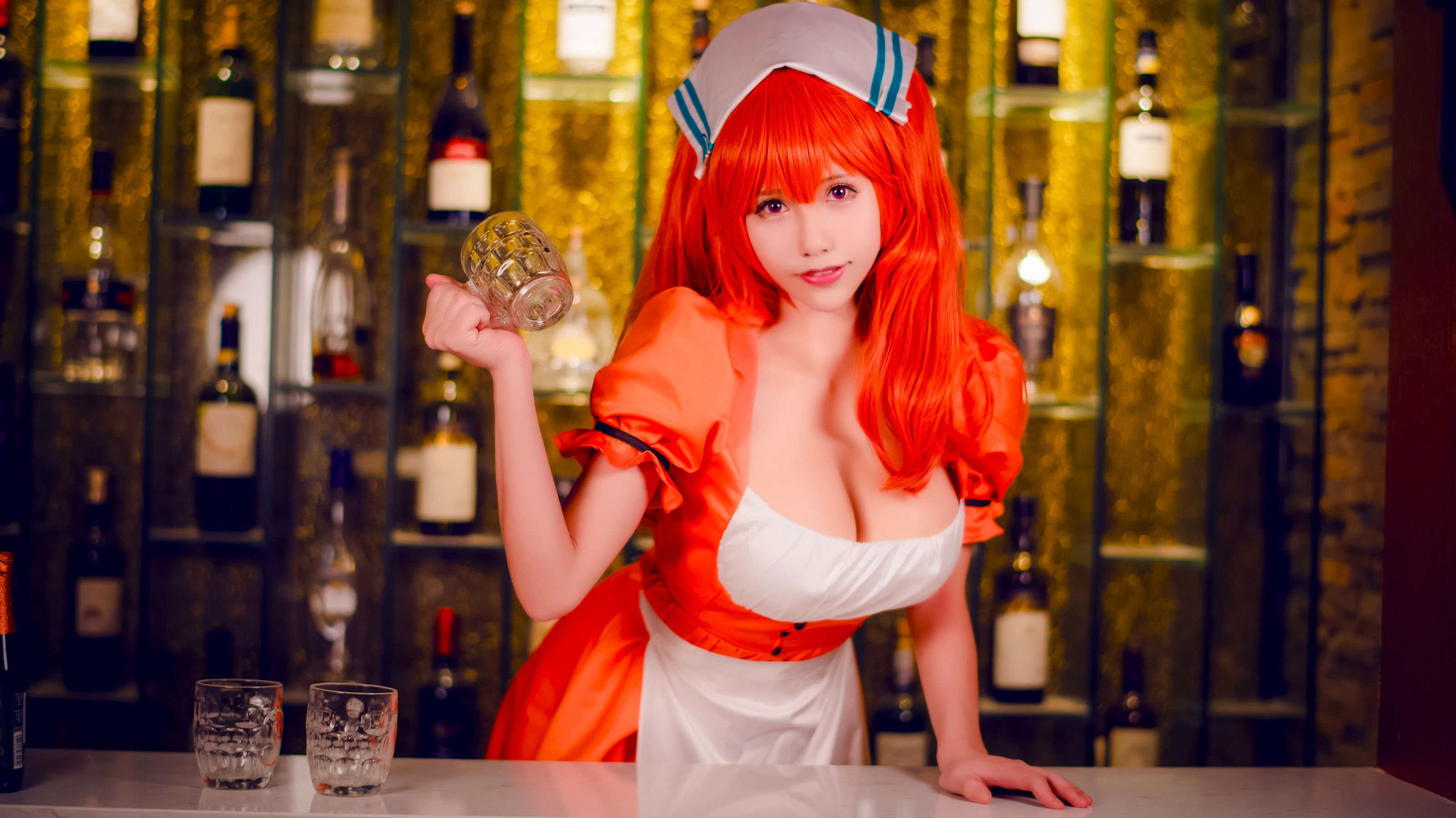The Vagrant Cosplay Album – 蓬莱山雅祈《酒吧萝莉》 [19P]插图5