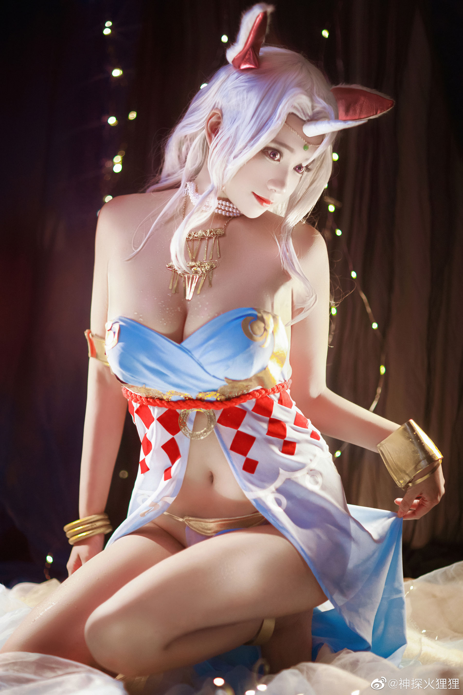 [Cosplay写真] 动漫博主神探火狸狸 – 诺拉・沐恩 睡衣 (双生视界) [9P]插图3