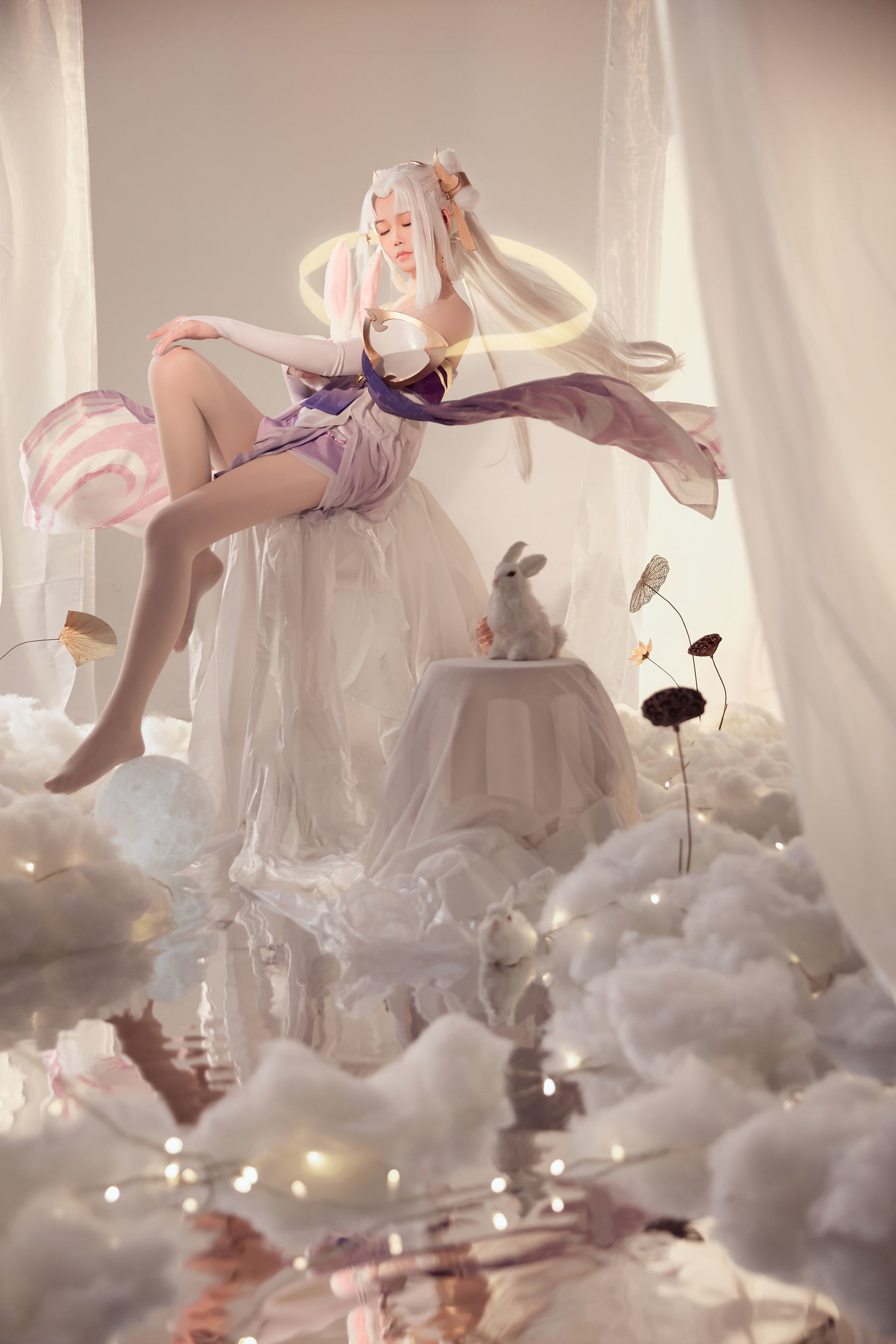 人气coser戚顾儿MIKI 王者荣耀 嫦娥 [22P]插图4
