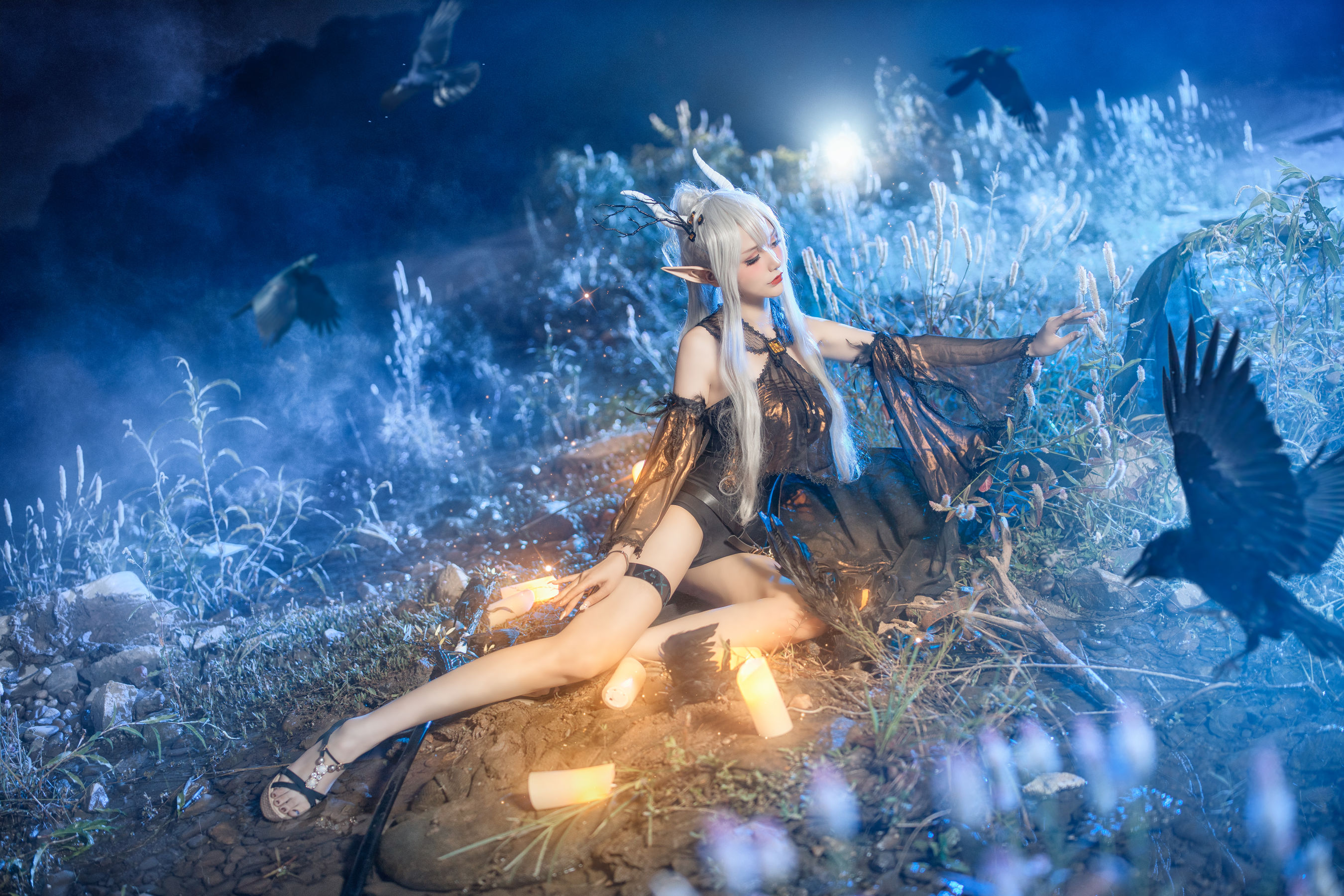 COS妹子仙九Airi – 闪灵静谧午夜 [17P]插图7
