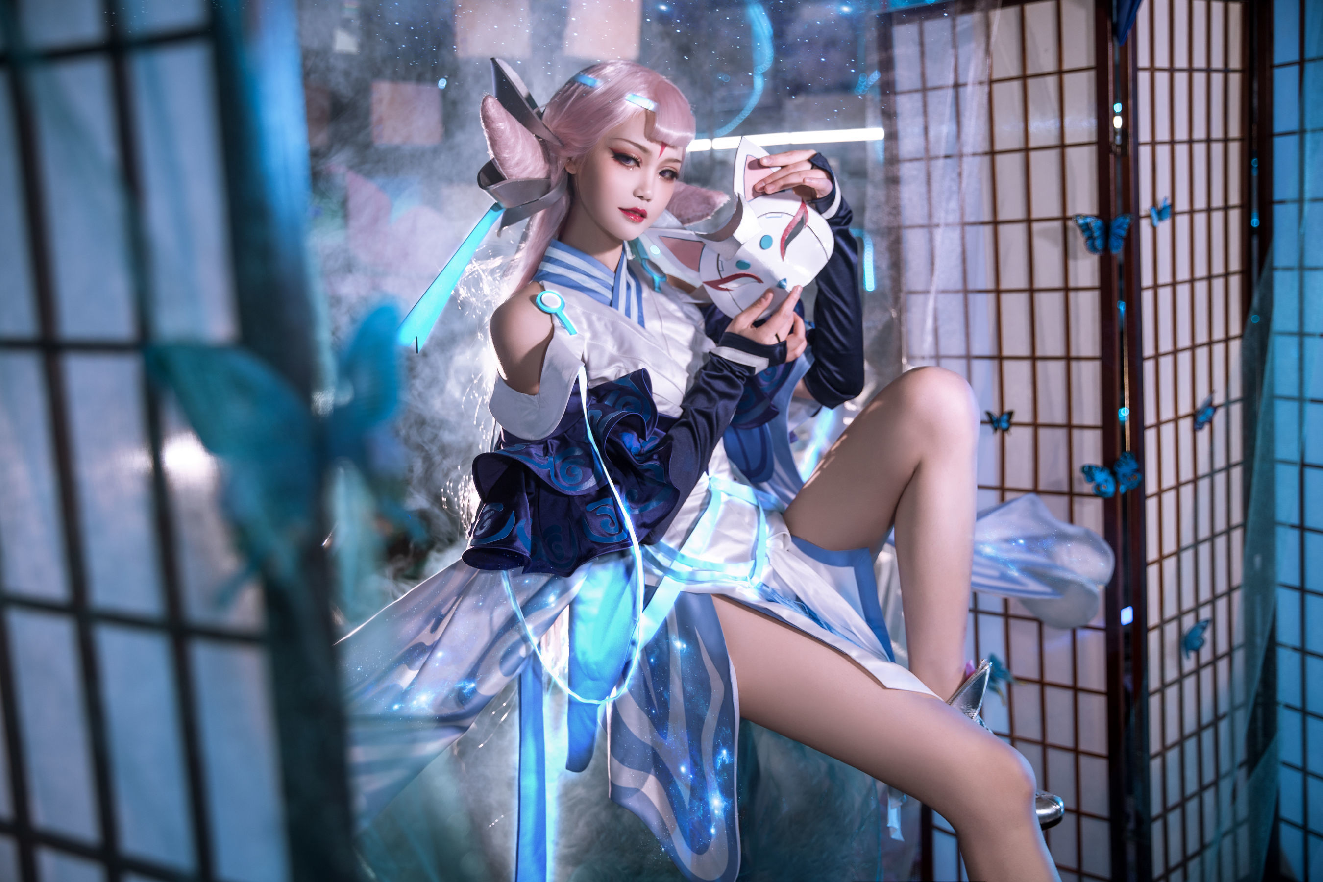 人气coser戚顾儿MIKI 王者荣耀 貂蝉 [19P]插图7