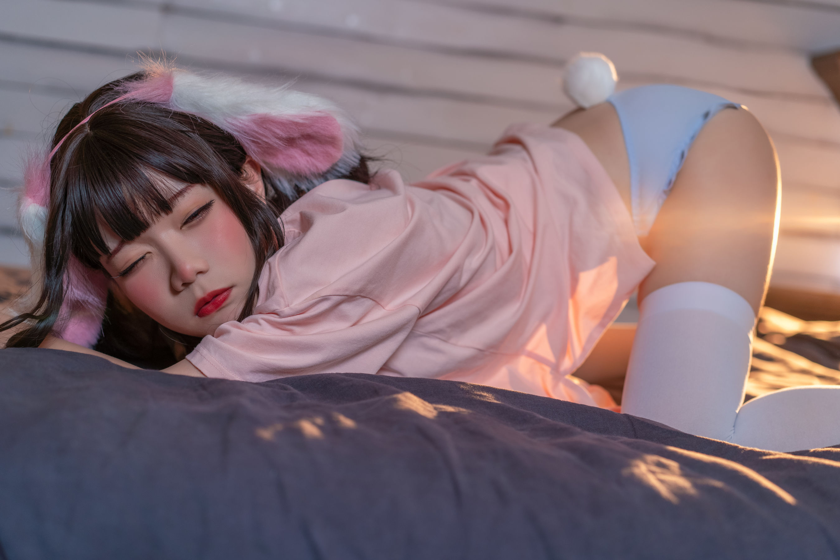 动漫博主王胖胖u 粉兔儿 [26P]插图3
