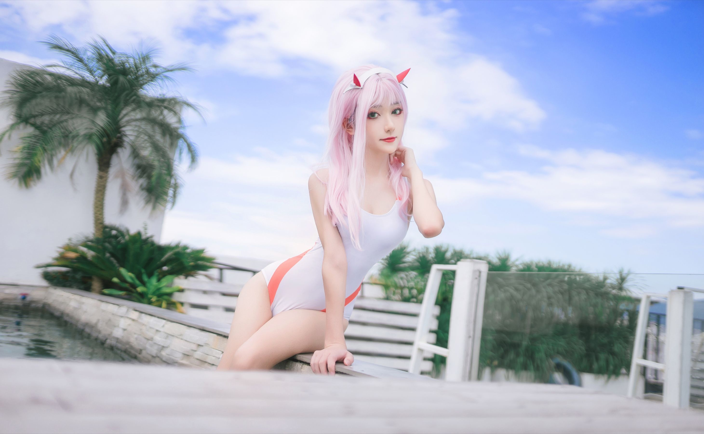 动漫博主南桃Momoko – 连体泳衣 [31P]插图2