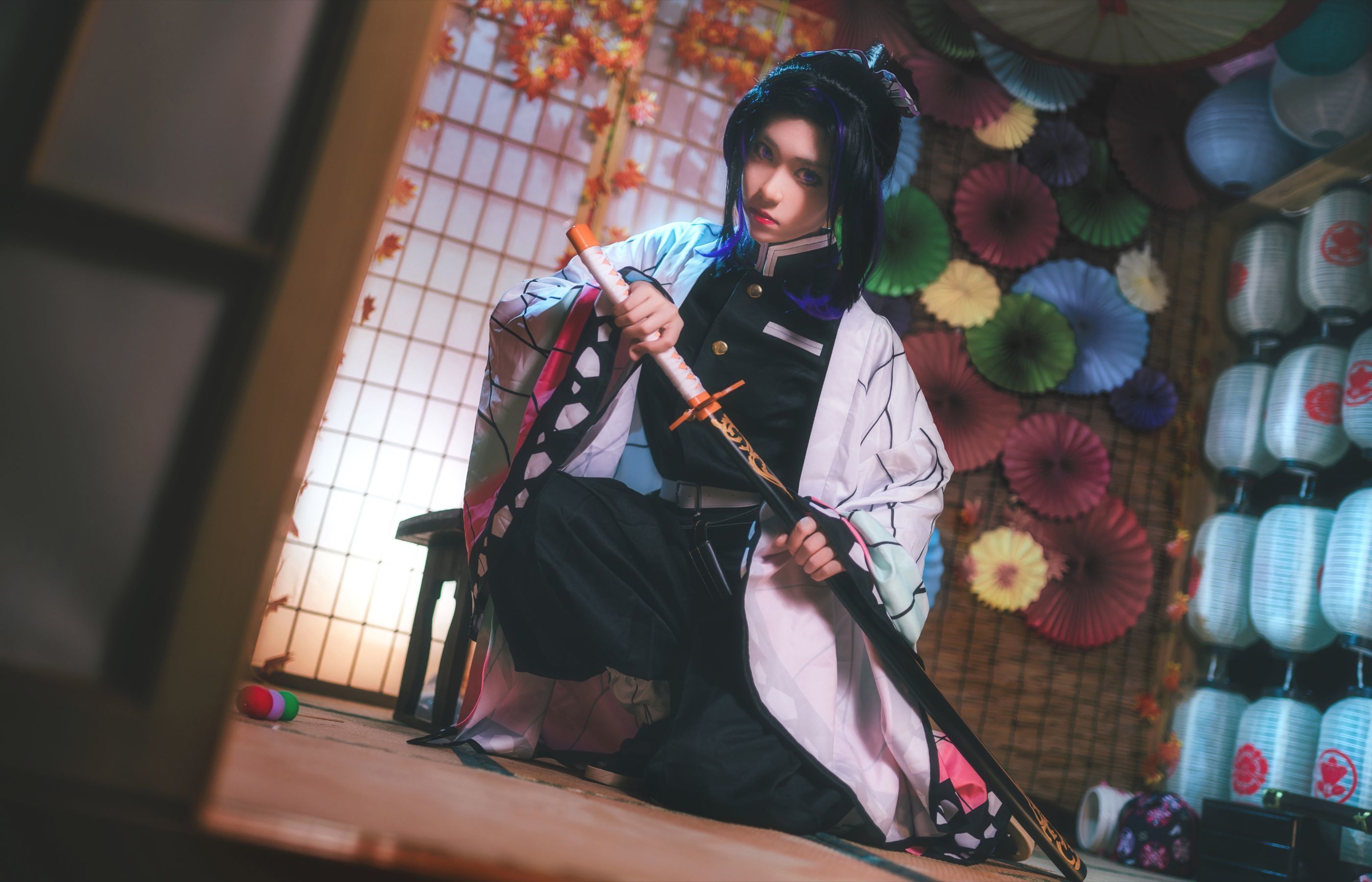 动漫博主南桃Momoko – 蝴蝶忍队服 [14P]插图6
