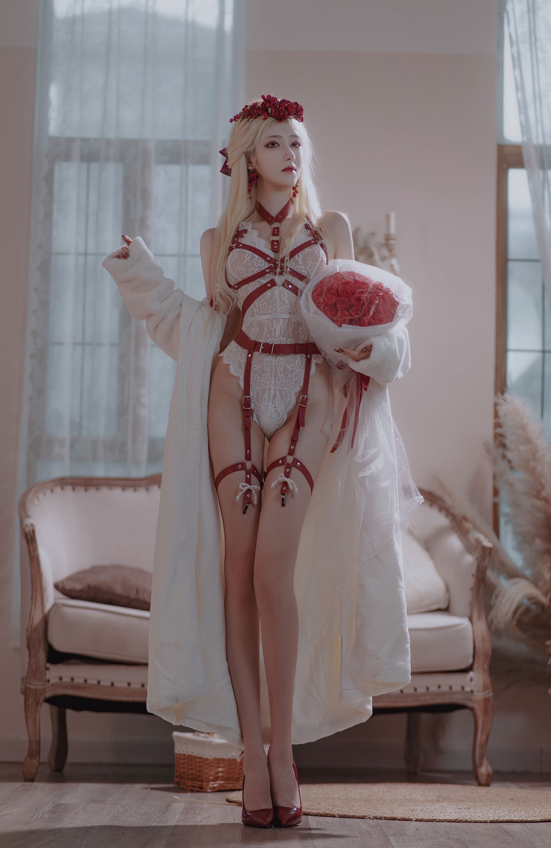 动漫博主南桃Momoko – 玫瑰 [26P]插图7
