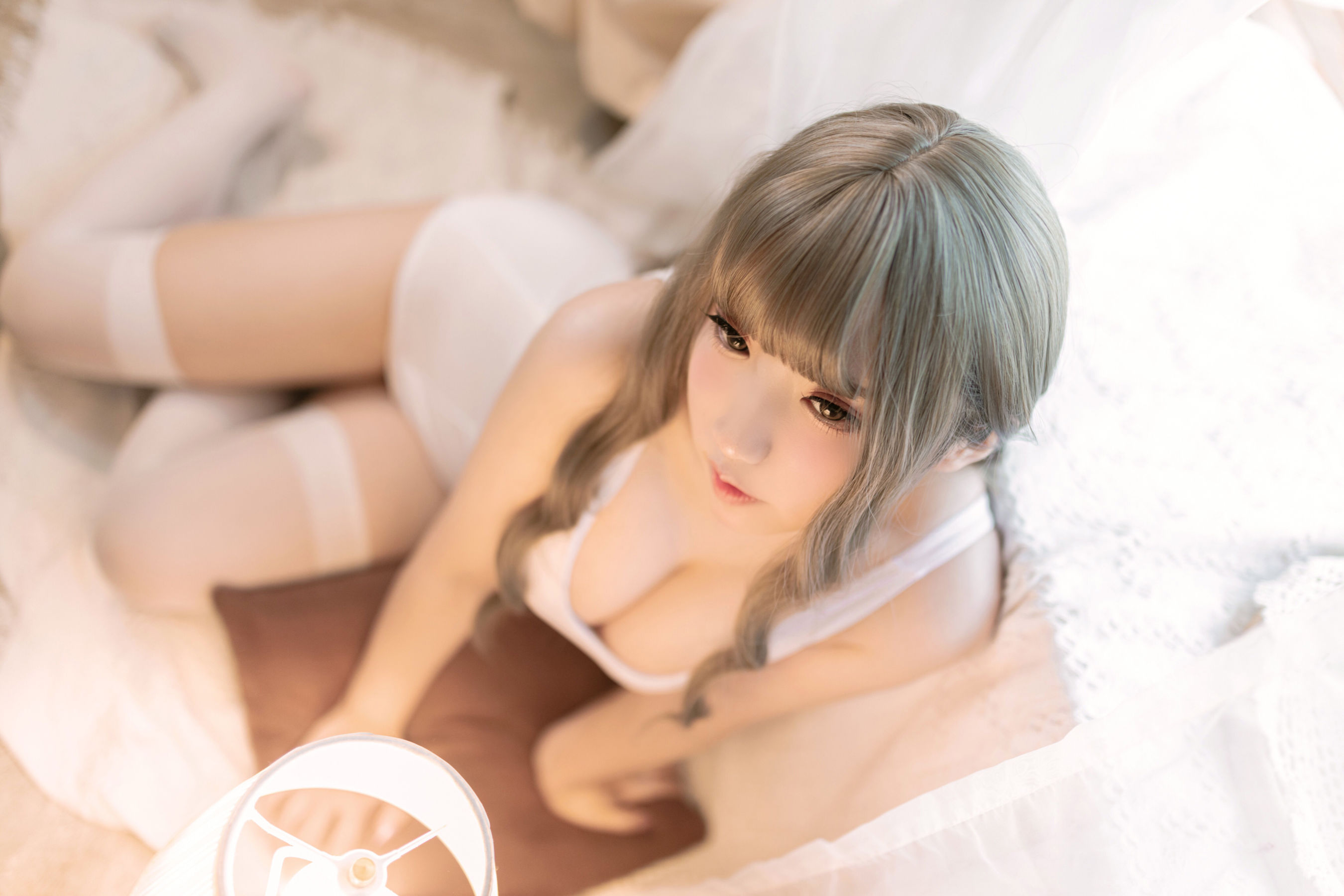 动漫博主貓田聖奈奈 – 白色死库水 [9P]插图4