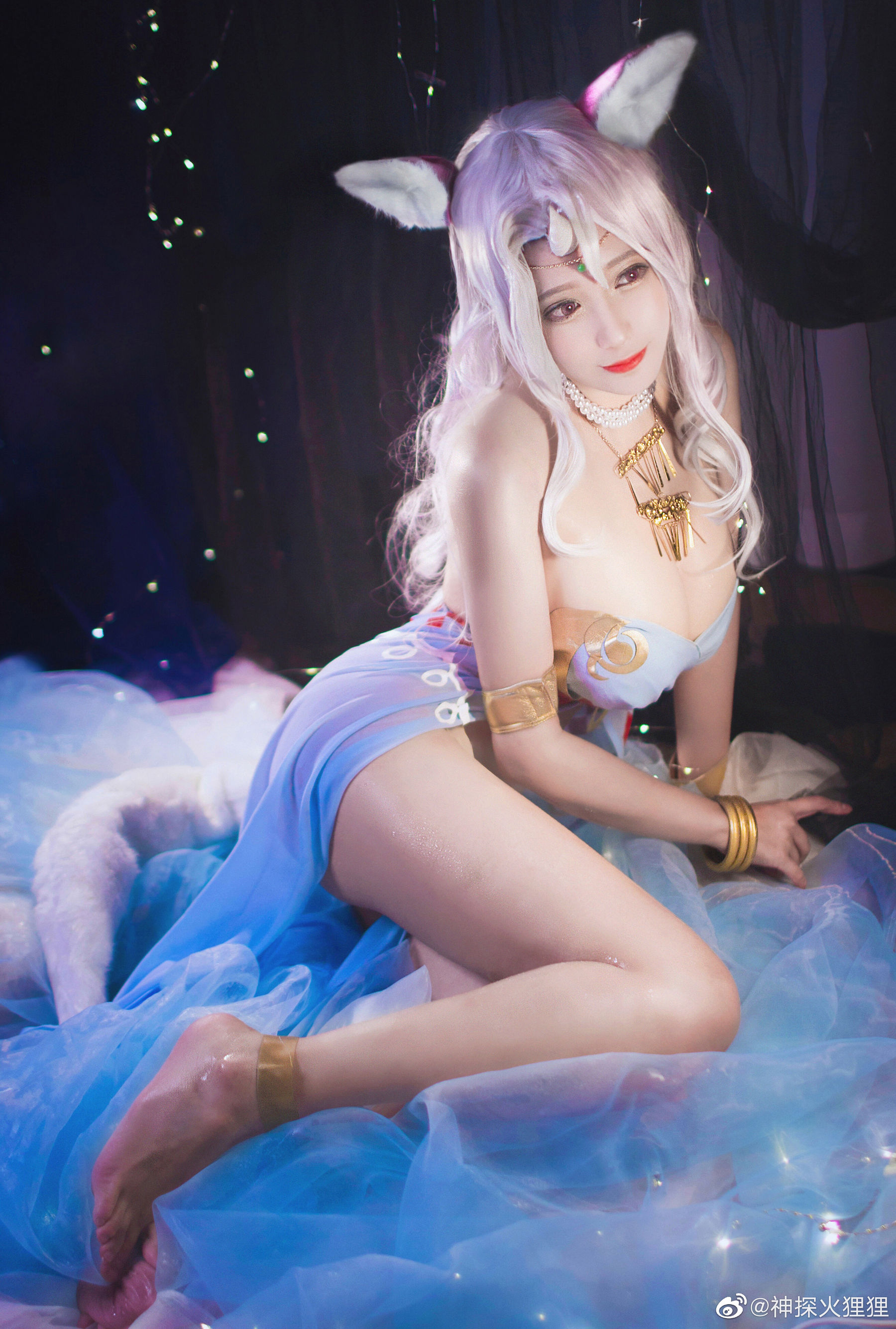 [Cosplay写真] 动漫博主神探火狸狸 – 诺拉・沐恩 睡衣 (双生视界) [9P]插图4
