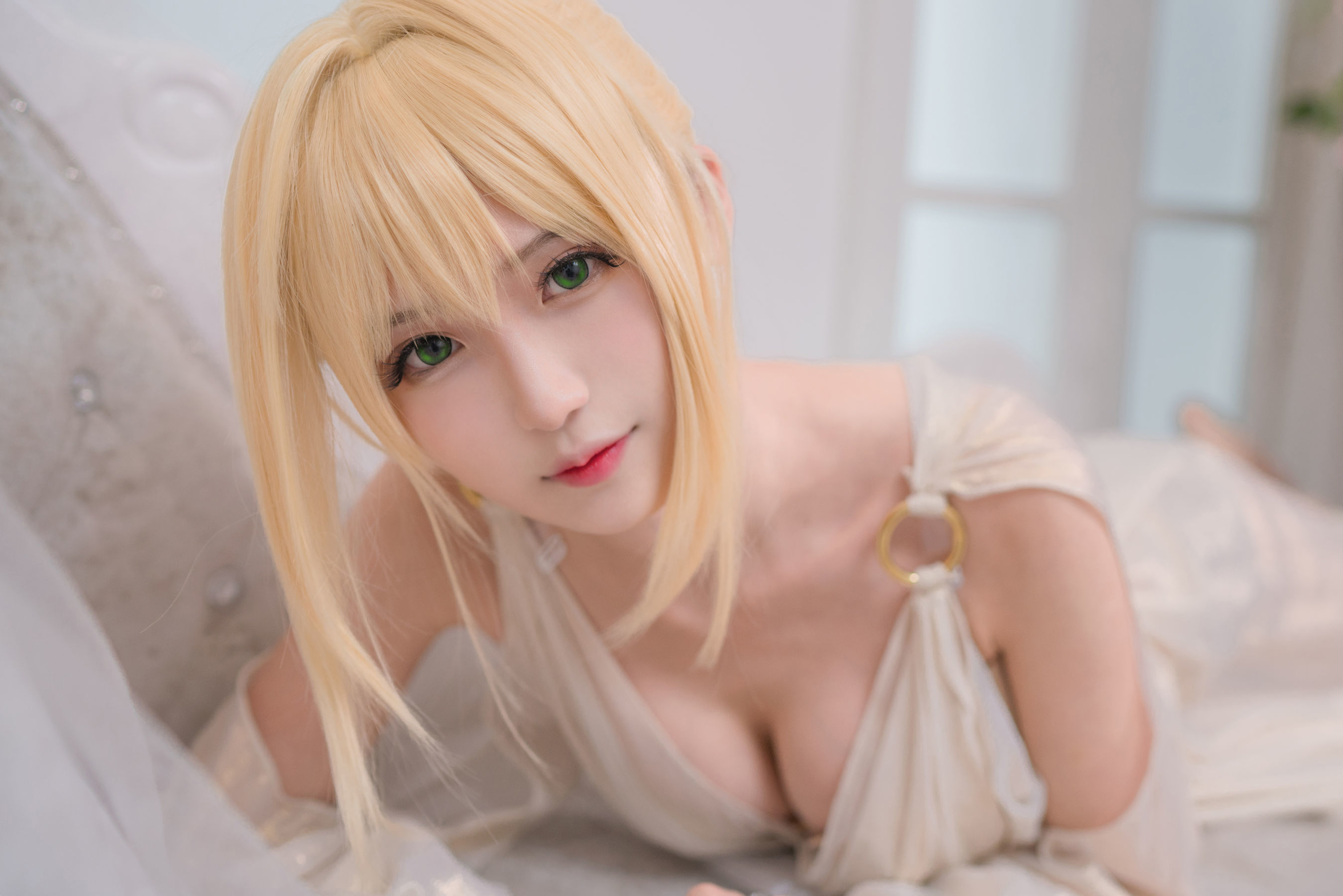 [萝莉COS] 腐团儿Ikaros – 玛修+尼禄 [9P]插图5