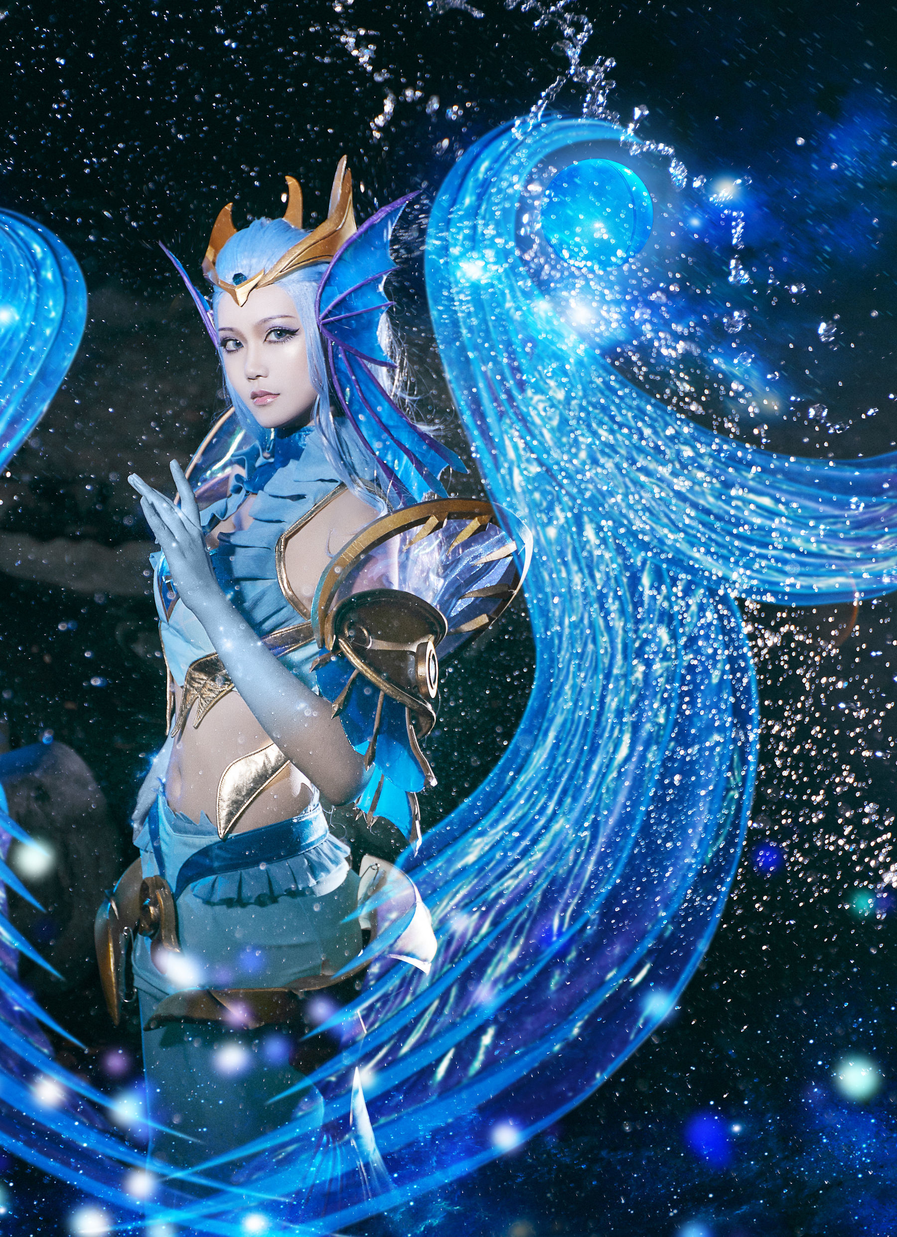 人气coser戚顾儿MIKI 王者荣耀 武则天海洋之心 [19P]插图7