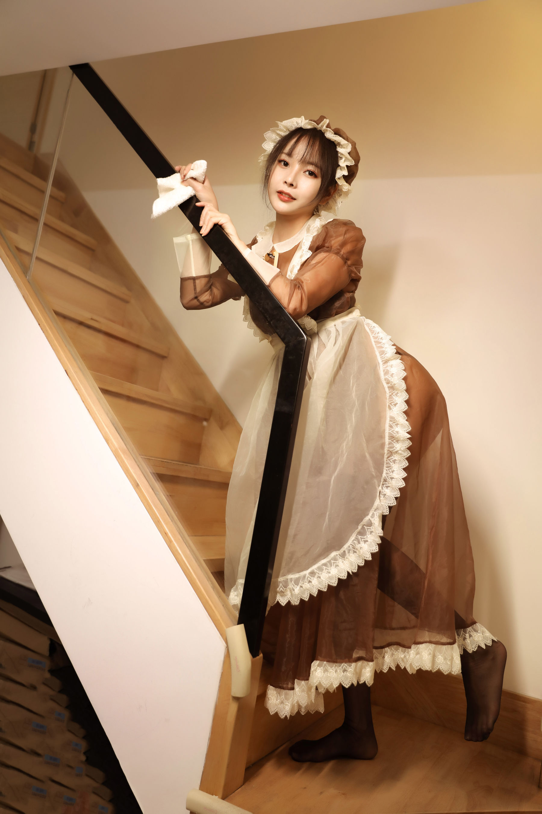[Cosplay写真] 苏嫣嫣阿姨 – 可爱女仆装 [10P]插图6