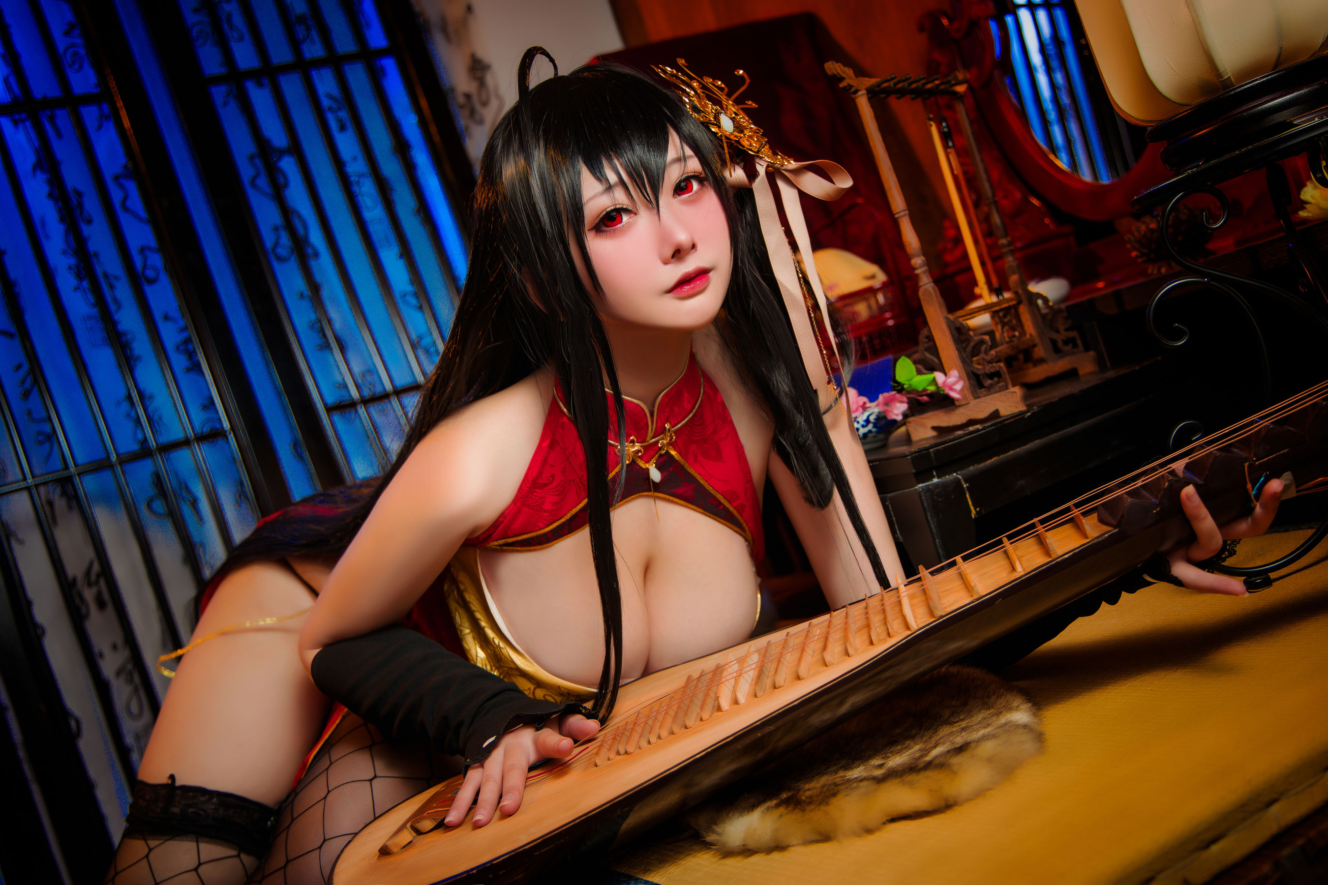 高颜值coser念念_D – 大凤旗袍 [20P]插图3