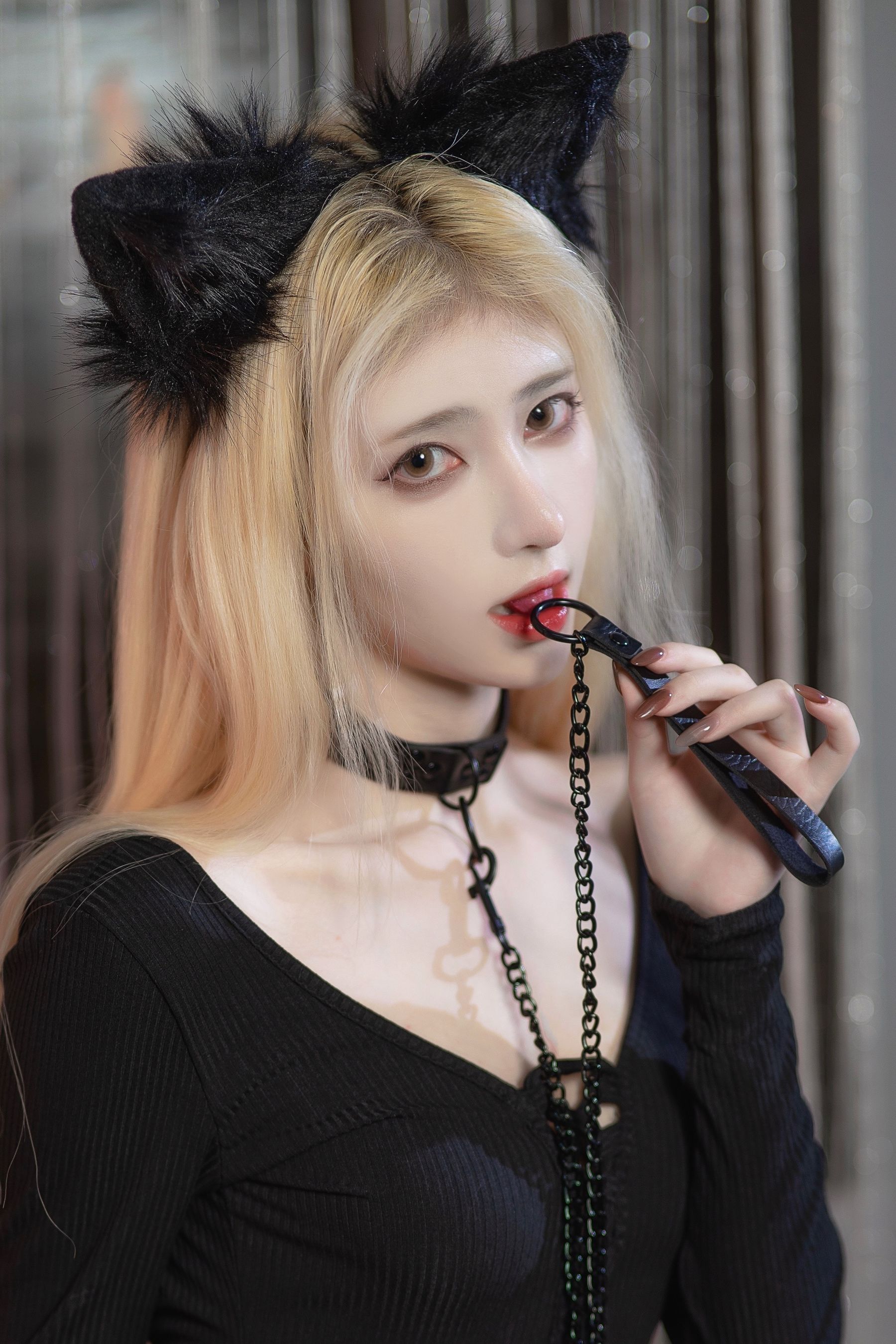 动漫博主南桃Momoko – 黑猫咪 [22P]插图2