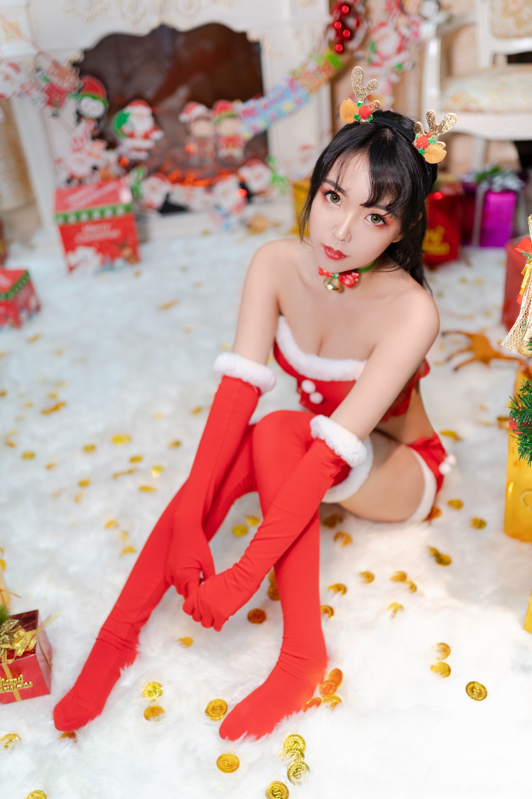 Coser小姐姐妍子坚不可摧 圣诞礼物 [9P]插图2