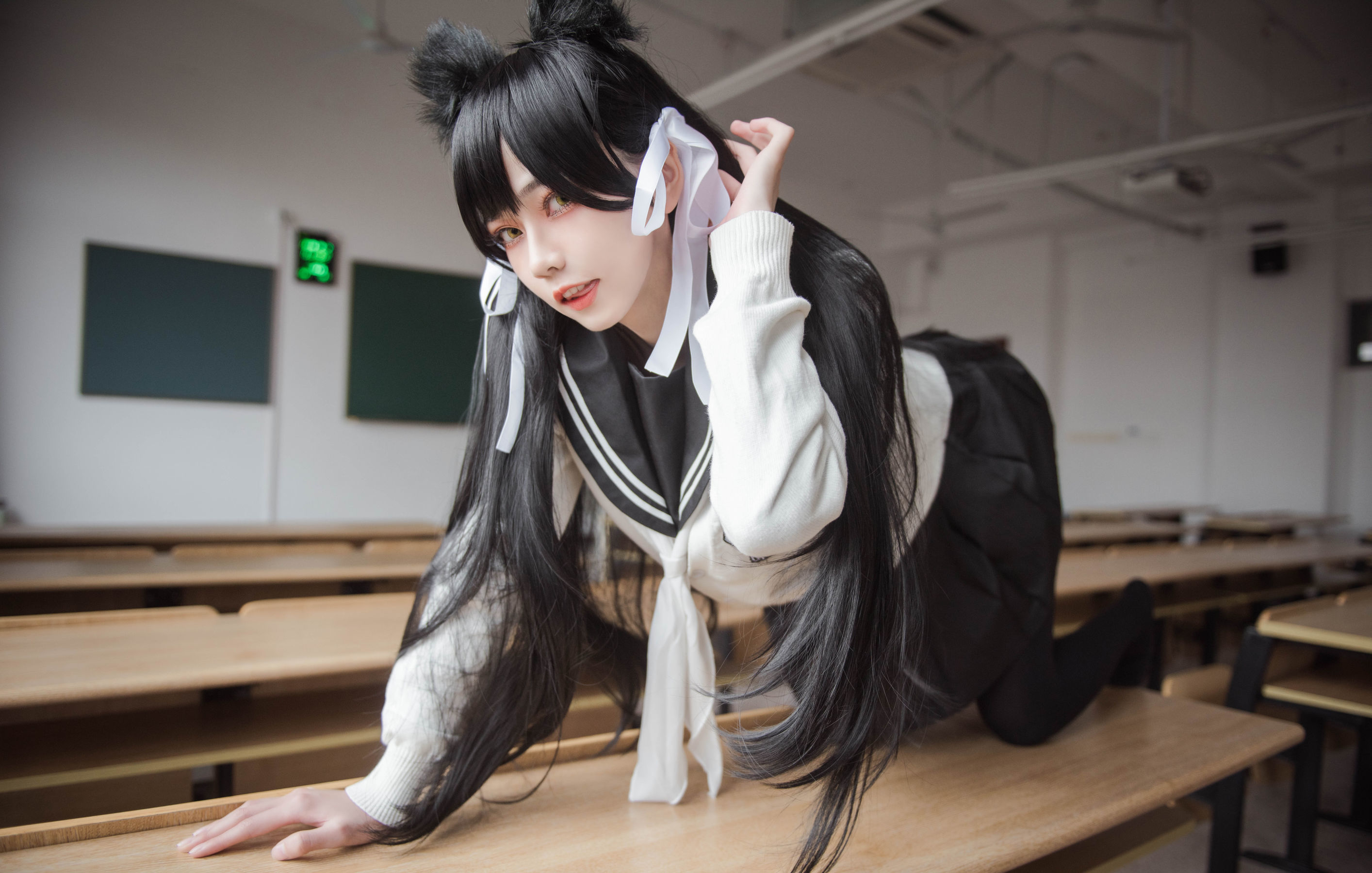[萝莉COS] 小妖精你的负卿 – 爱宕制服 [10P]插图4