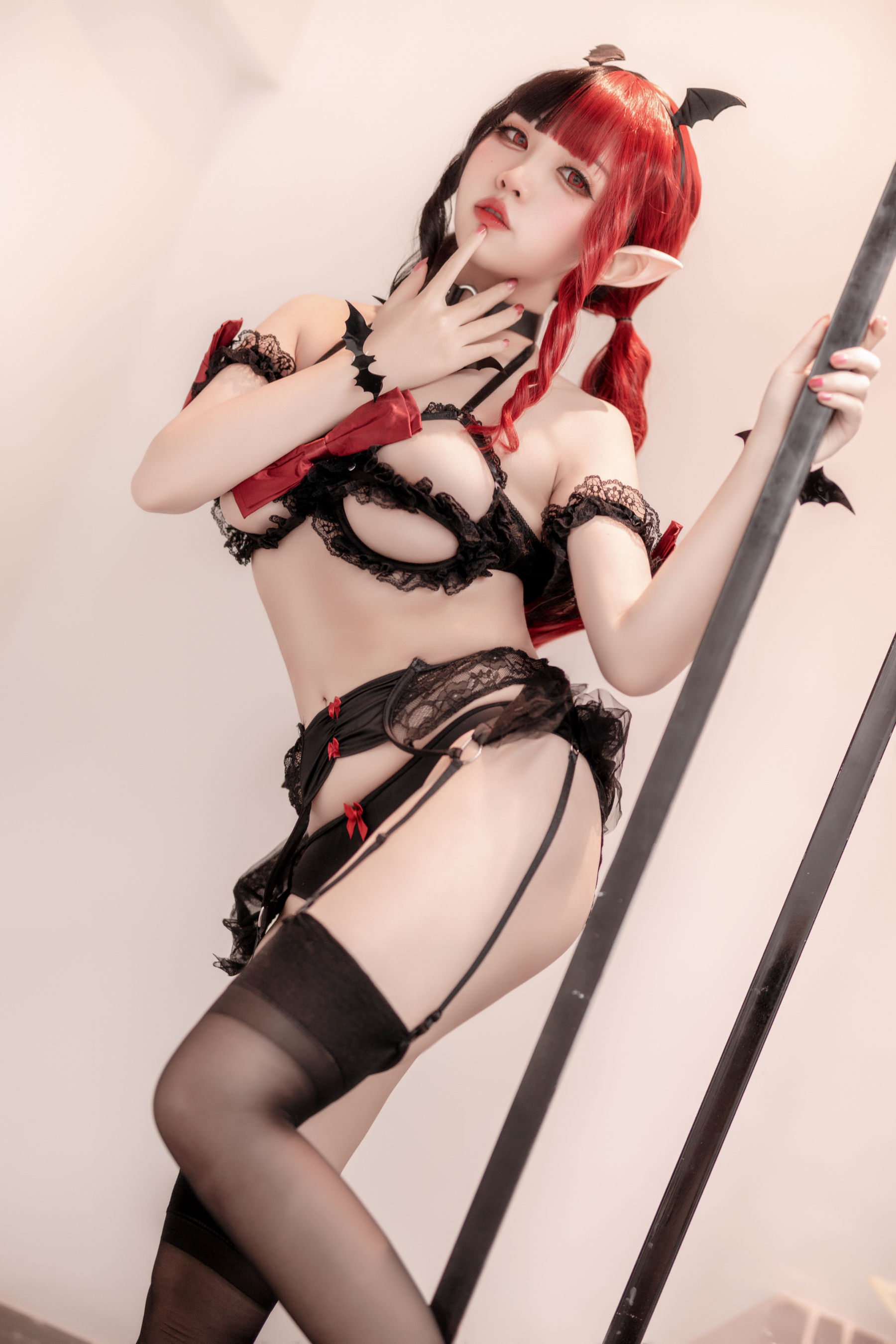 动漫博主貓田聖奈奈(桃之啾啾) – 拘束恶魔 [21P]插图3