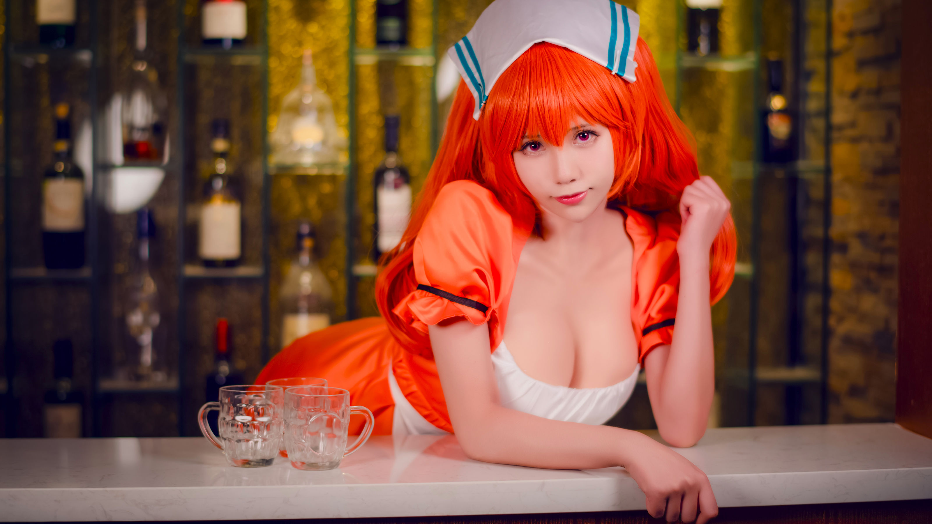 The Vagrant Cosplay Album – 蓬莱山雅祈《酒吧萝莉》 [19P]插图4