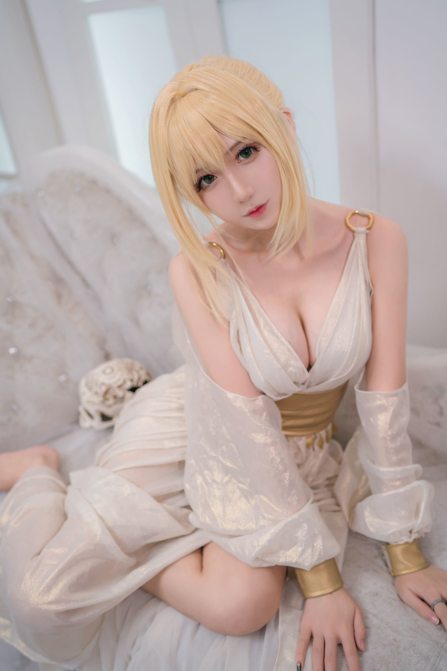 [萝莉COS] 腐团儿Ikaros – 玛修+尼禄 [9P]插图6