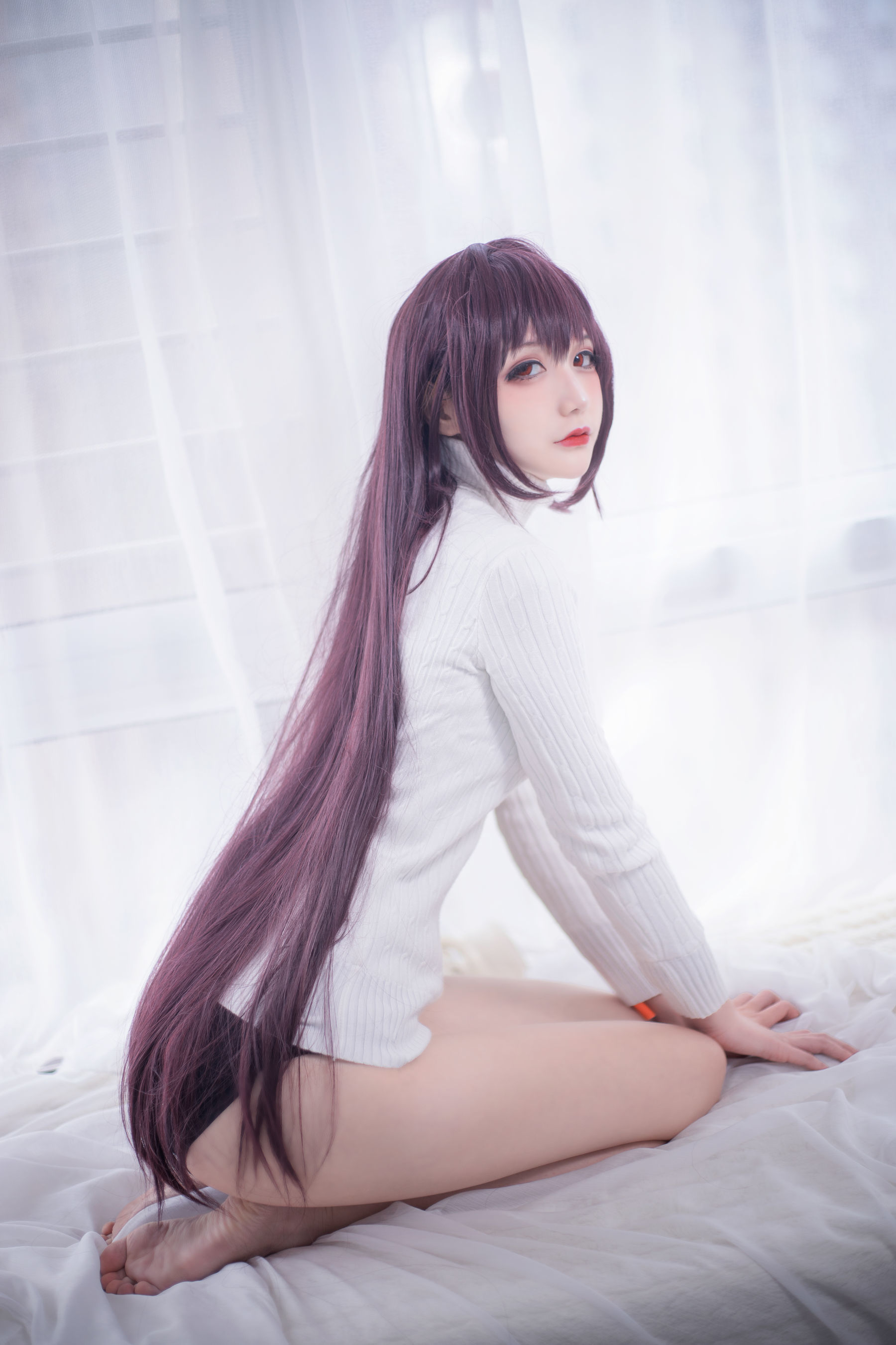 COS妹子仙九Airi – 斯卡哈毛衣 [21P]插图2