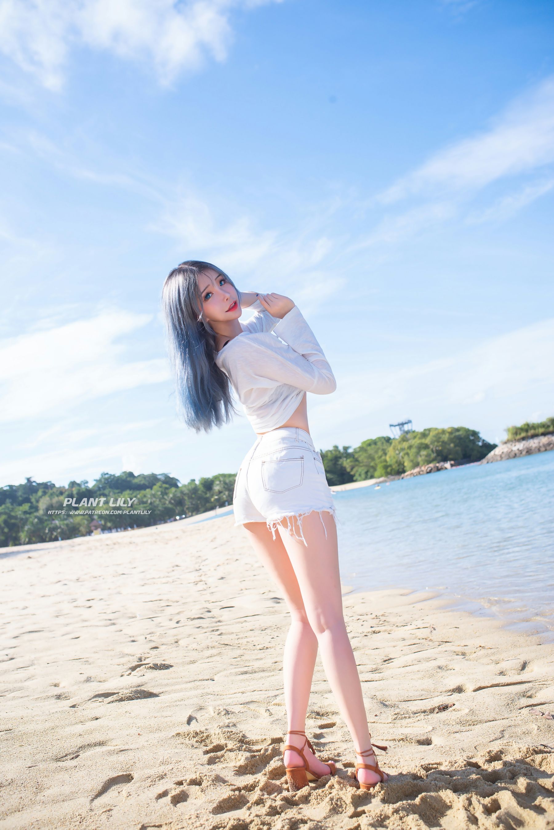 花リリ(Plant Lily) – Beach lily [40P]-美图馆