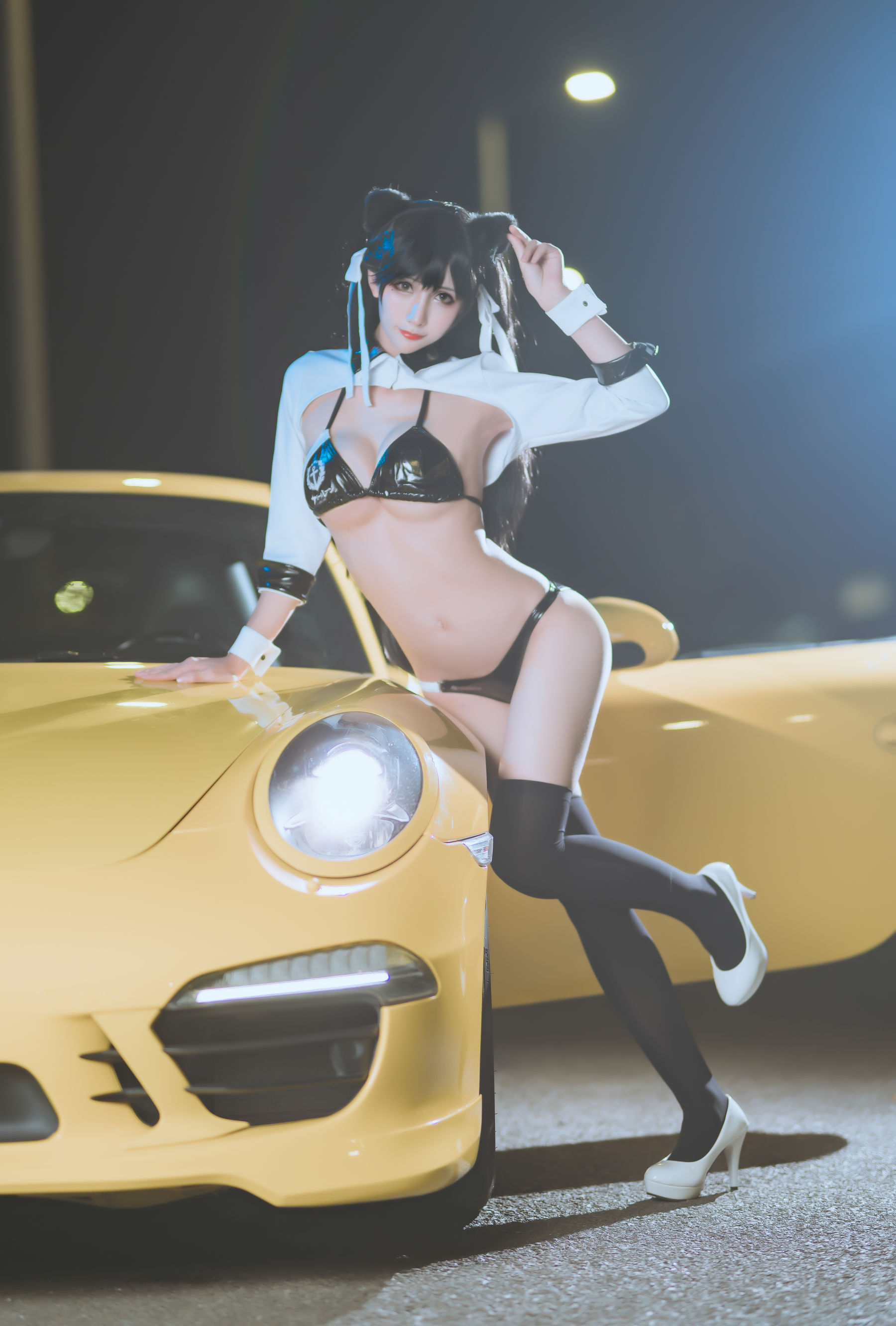 动漫博主雅祈 – 碧蓝航线赛车爱宕 [23P]插图2
