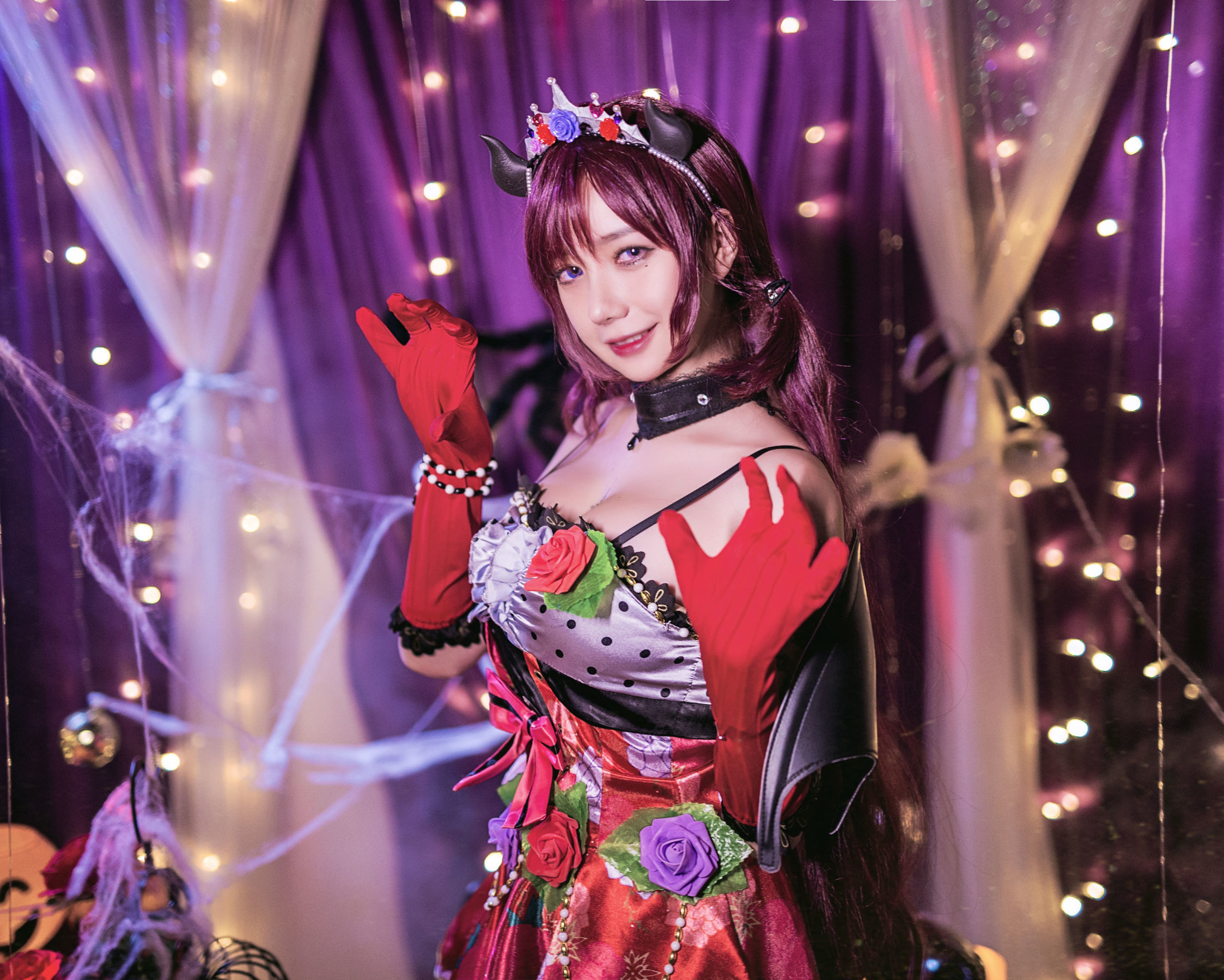 [萝莉COS] 洛丽塔大哥 – 小恶魔+甄姬+金莲 [26P]插图3