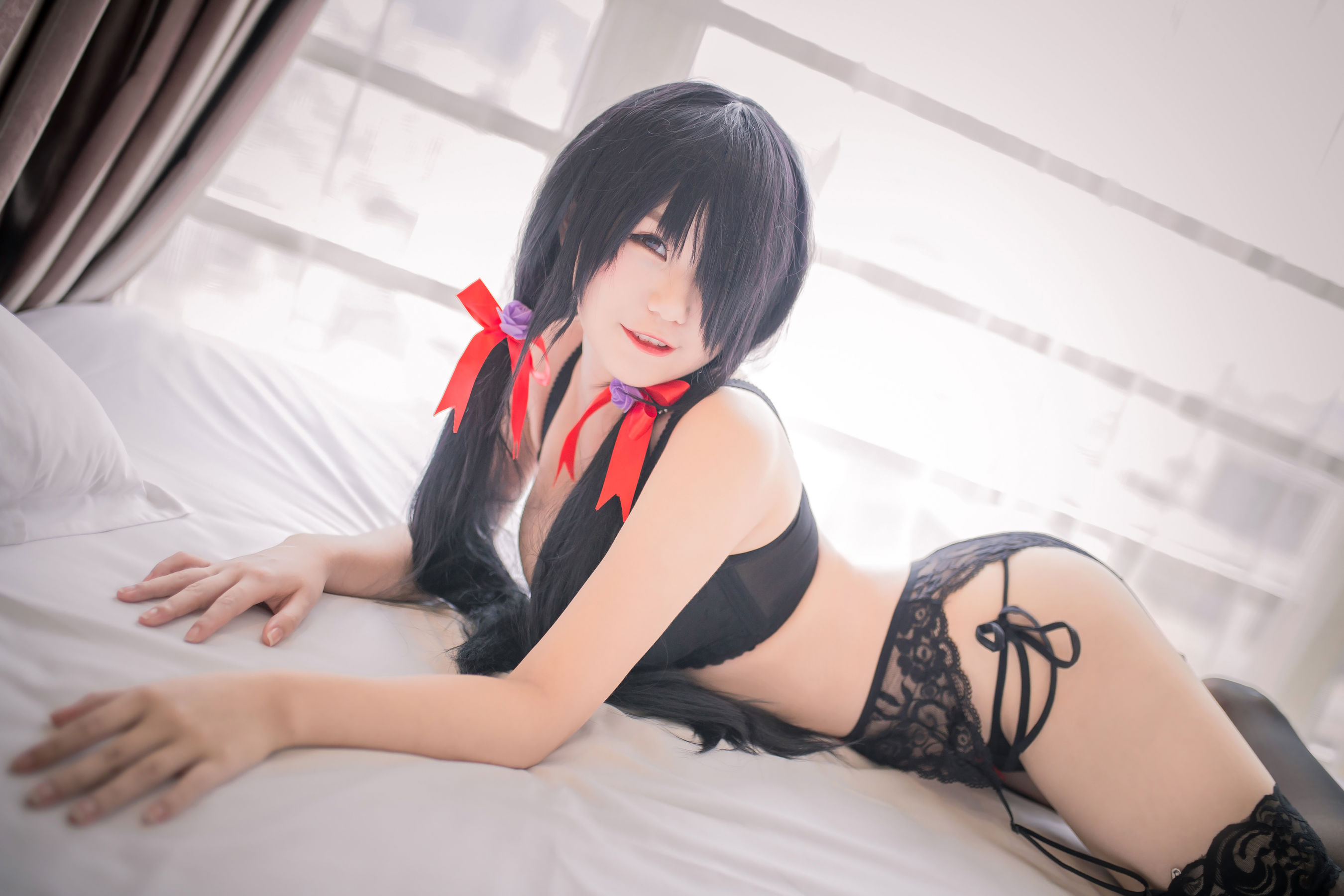 [萝莉COS] Yoko宅夏《狂三内衣》 [30P]插图3