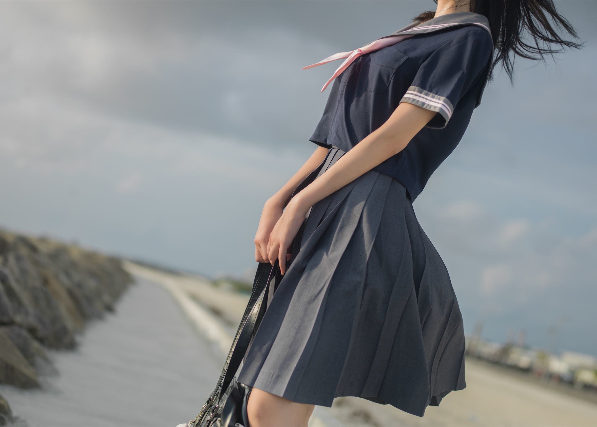 动漫博主南桃Momoko – 蓝jk [12P]插图3
