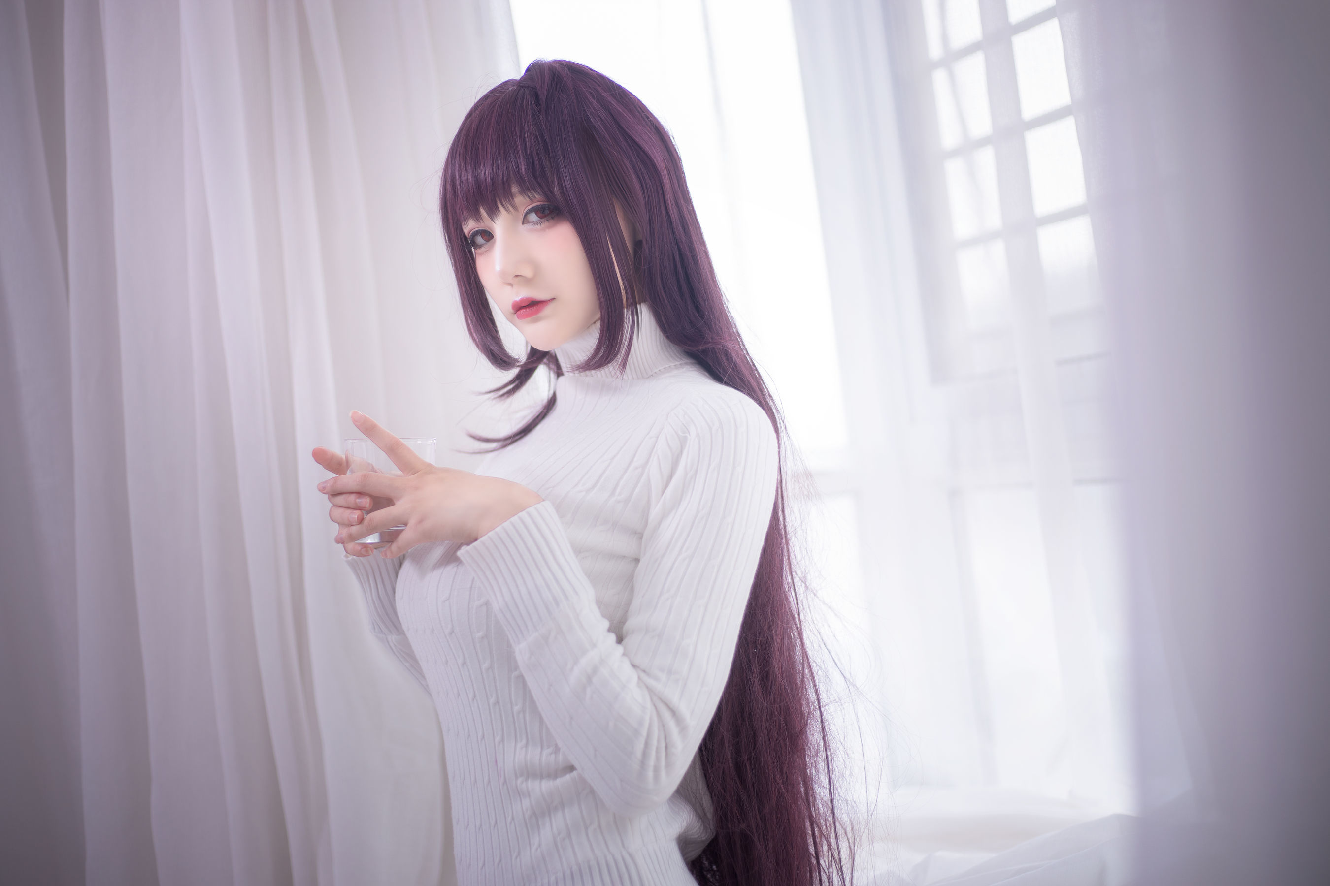 COS妹子仙九Airi – 斯卡哈毛衣 [21P]插图6