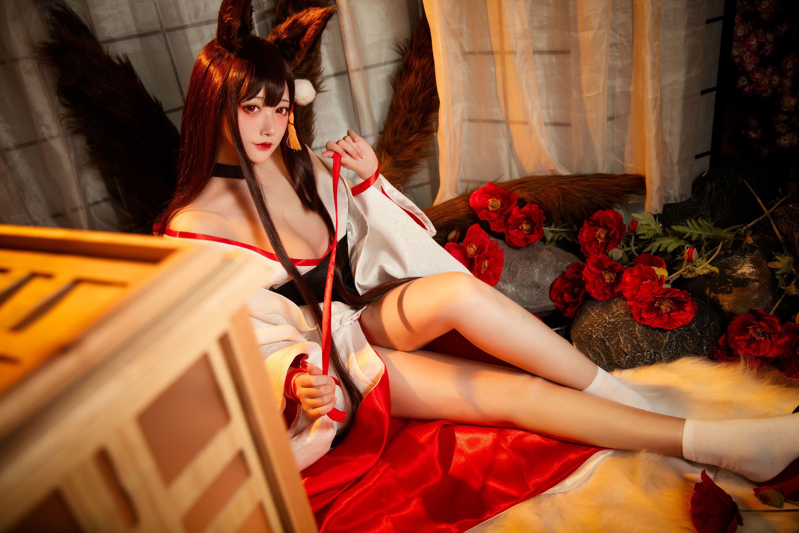 高颜值coser念念_D – 赤城 白 无垢 [20P]插图3