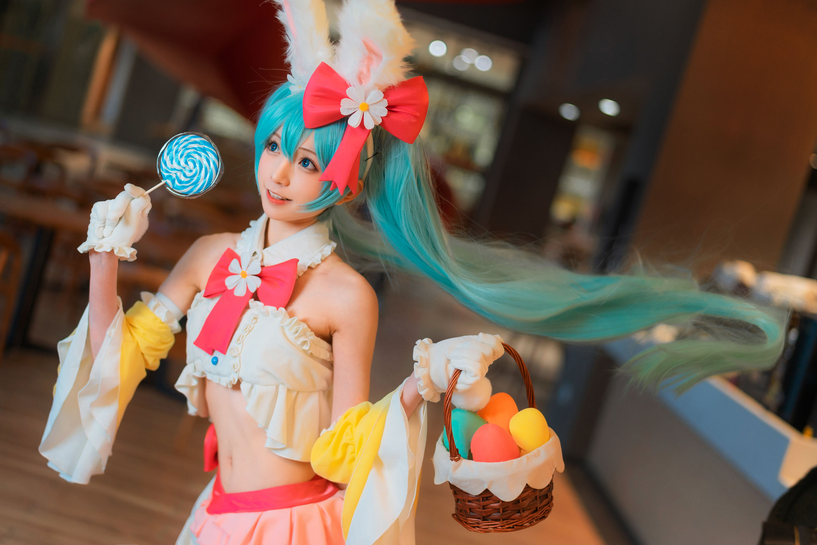 动漫博主Kitaro_绮太郎 – 初音兔女郎 [9P]插图4