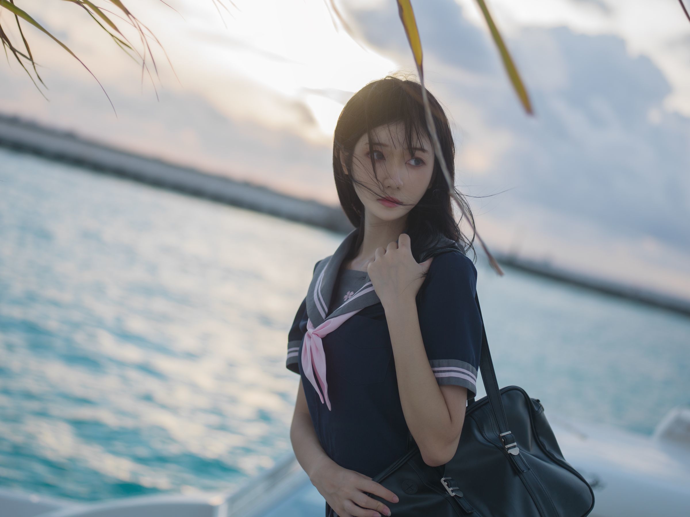 动漫博主南桃Momoko – 蓝jk [12P]插图7