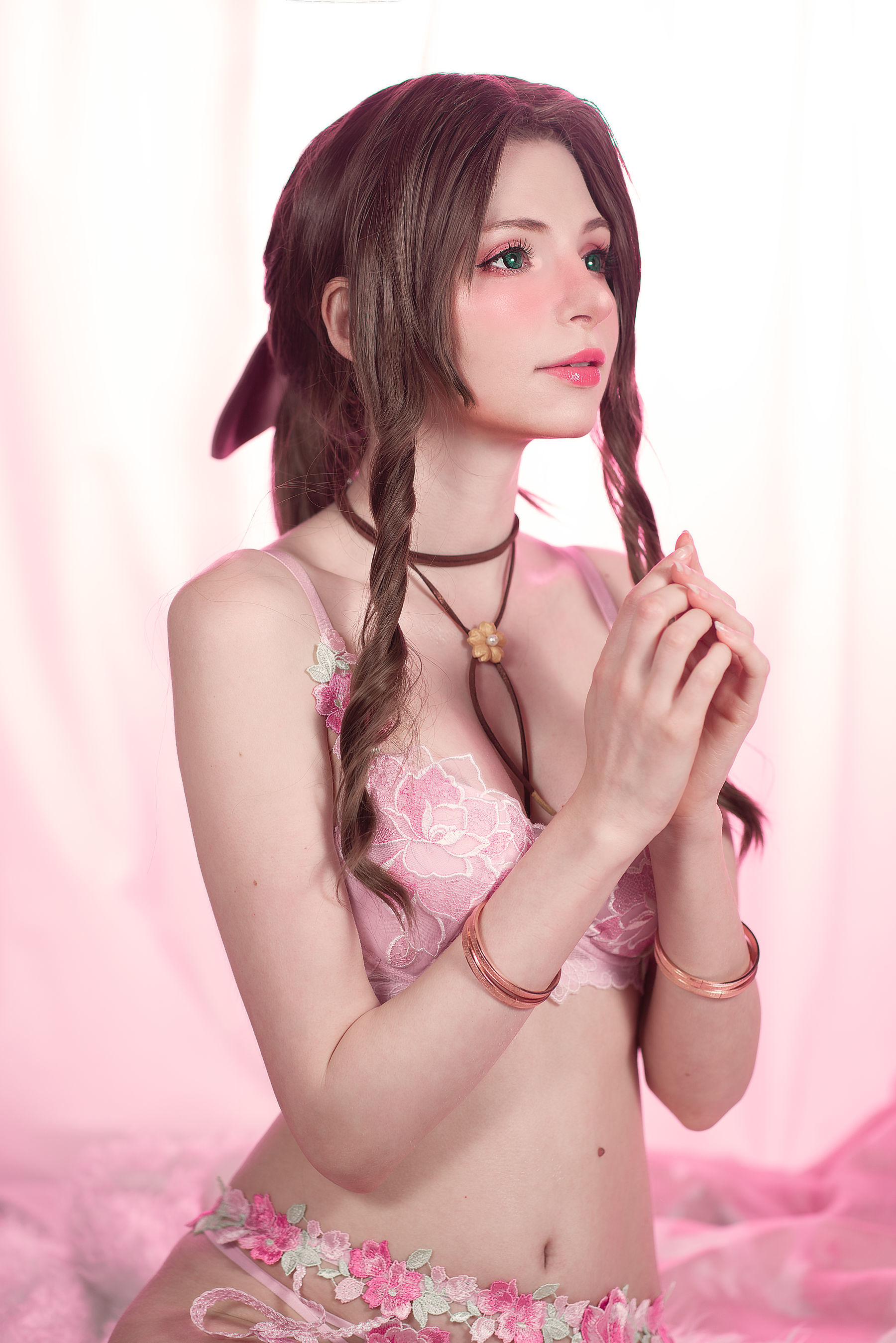  Peach milky – Aerith Lingerie [30P]-图丽社