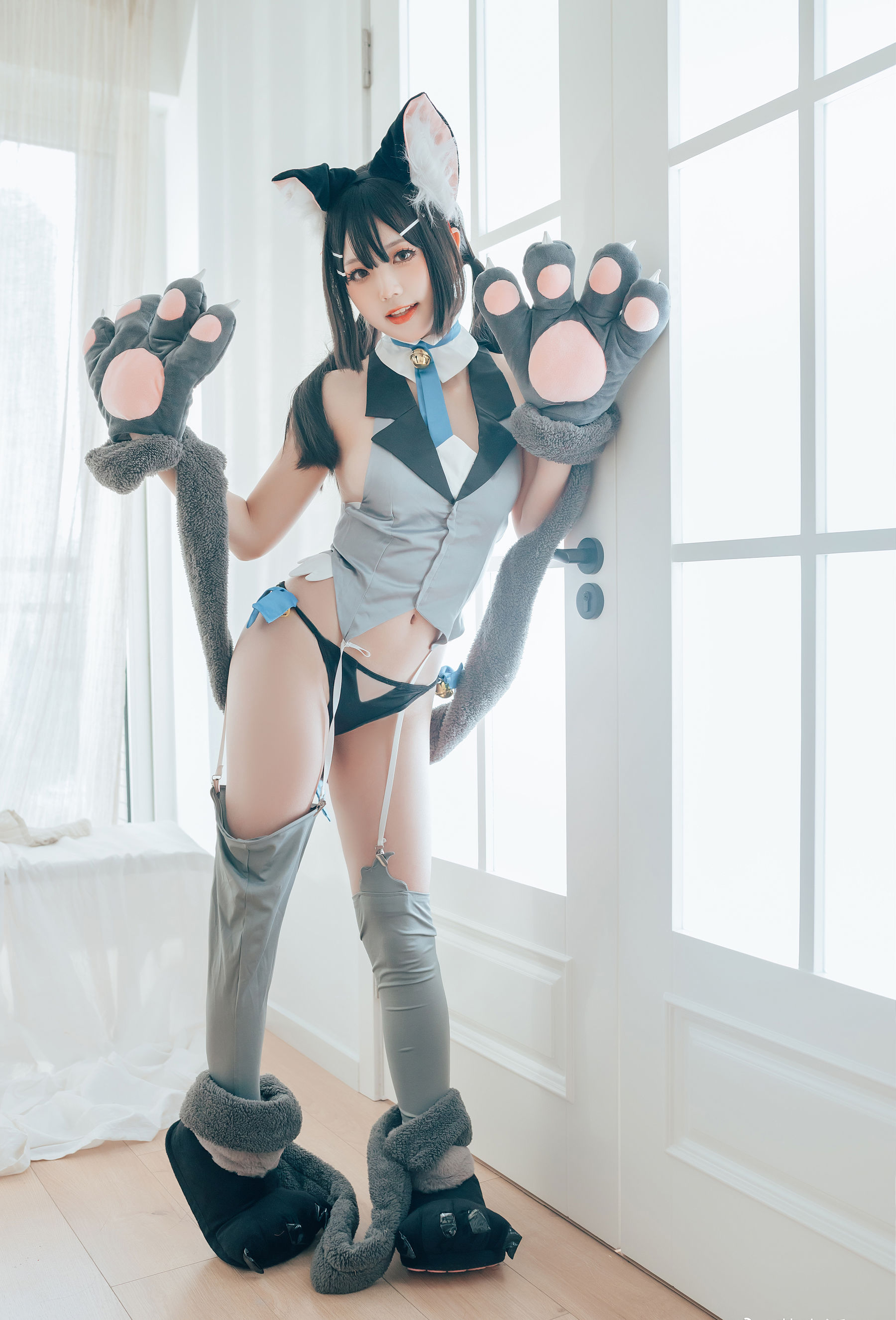 微博萌妹蓝小沂KiKi – 猫娘 [7P]插图2