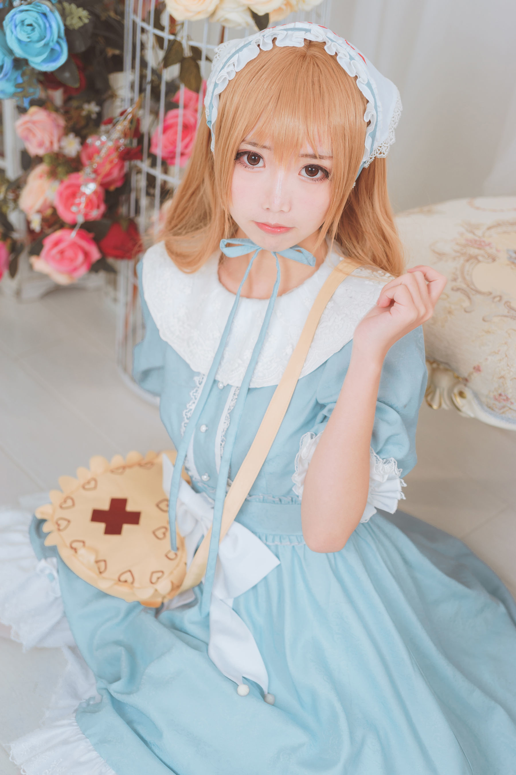 [萝莉COS] 面饼仙儿 – 血小板lolita [13P]-美图馆