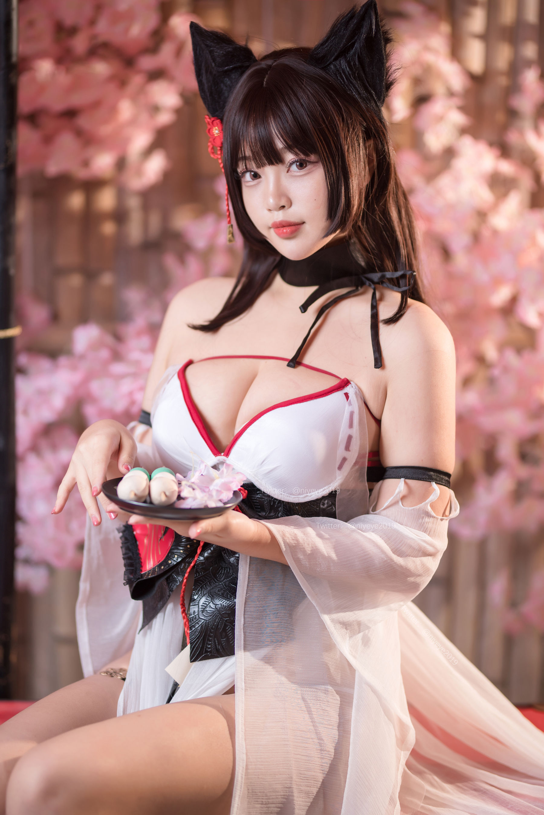 萌系小姐姐-白烨- – 湿身泳装 [61P]插图4