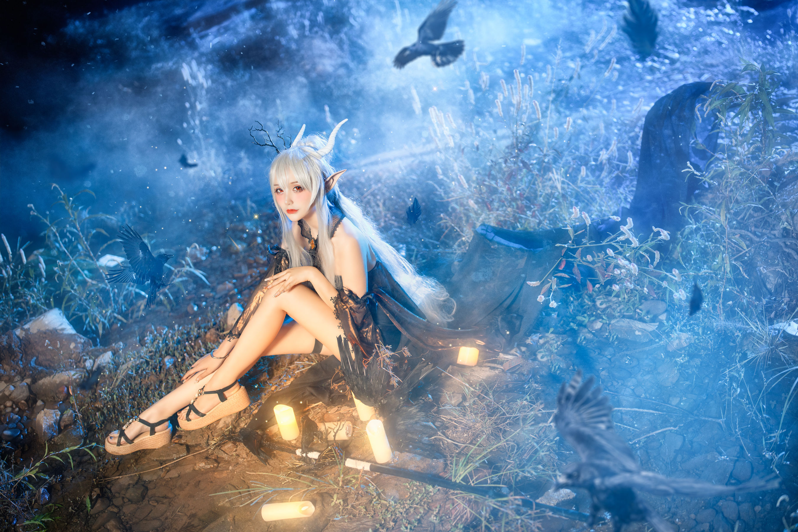 COS妹子仙九Airi – 闪灵静谧午夜 [17P]插图3