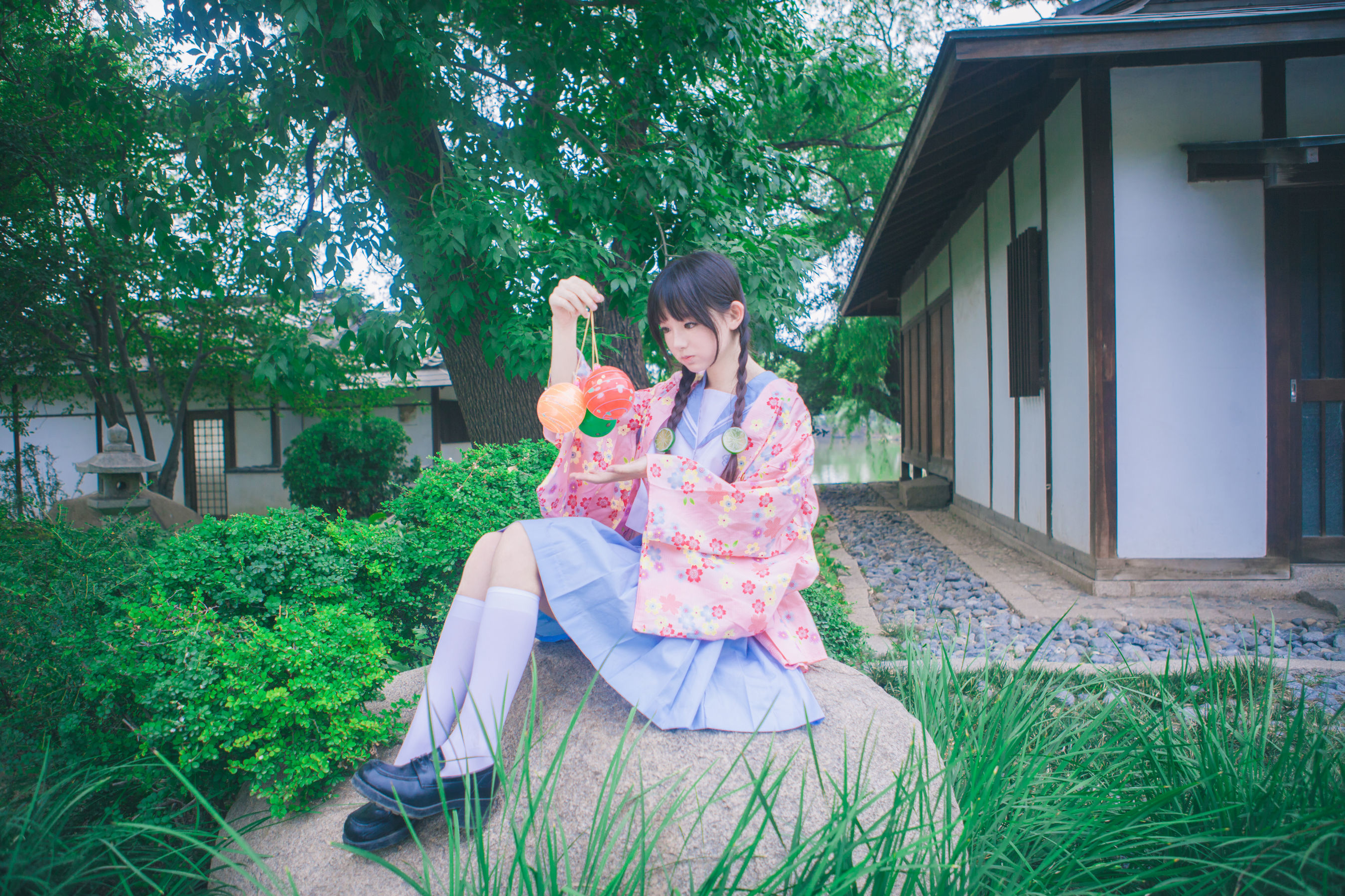 可爱妹妹樱群 和服 [17P]插图6