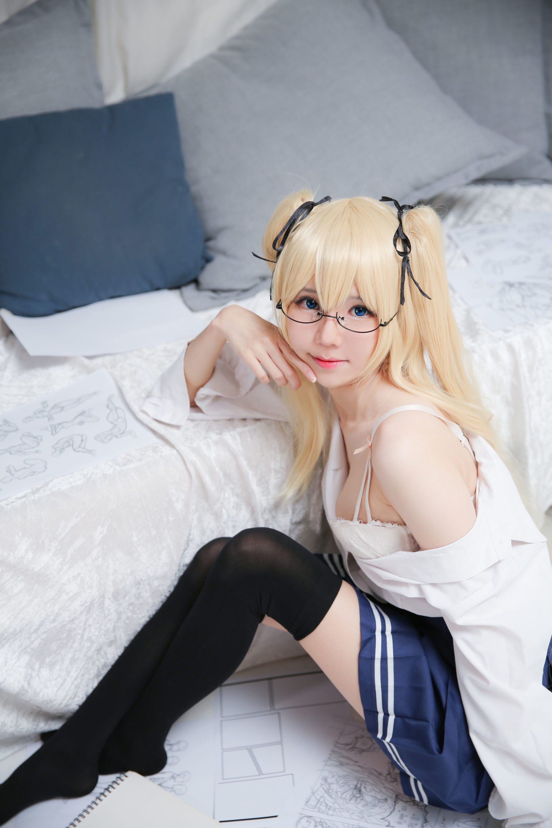 Sally Dorasnow – Eriri School Girl [43P]-美图馆