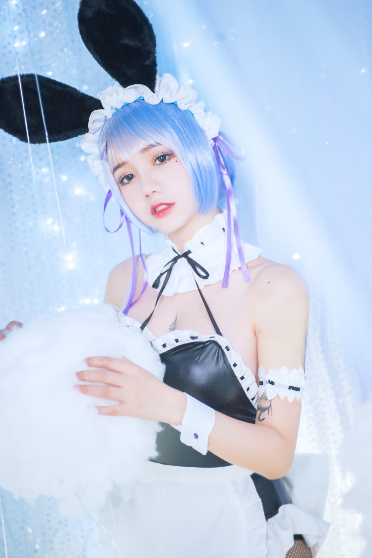 [萝莉COS] 洛丽塔大哥 – 蕾姆兔女郎 [17P]插图4