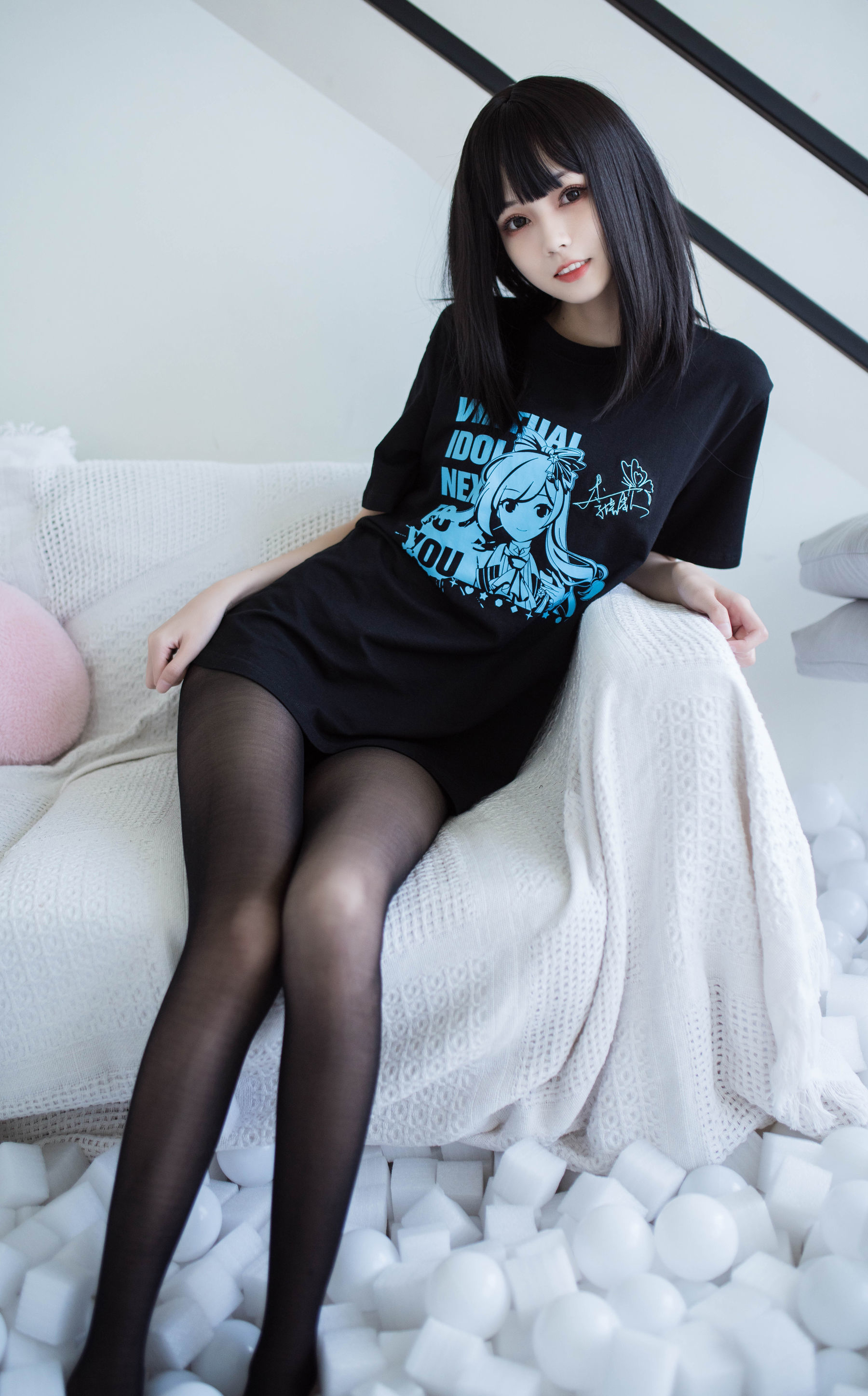 [萝莉COS] 小妖精你的负卿 – 居家私服+穹妹女仆 [17P]插图5