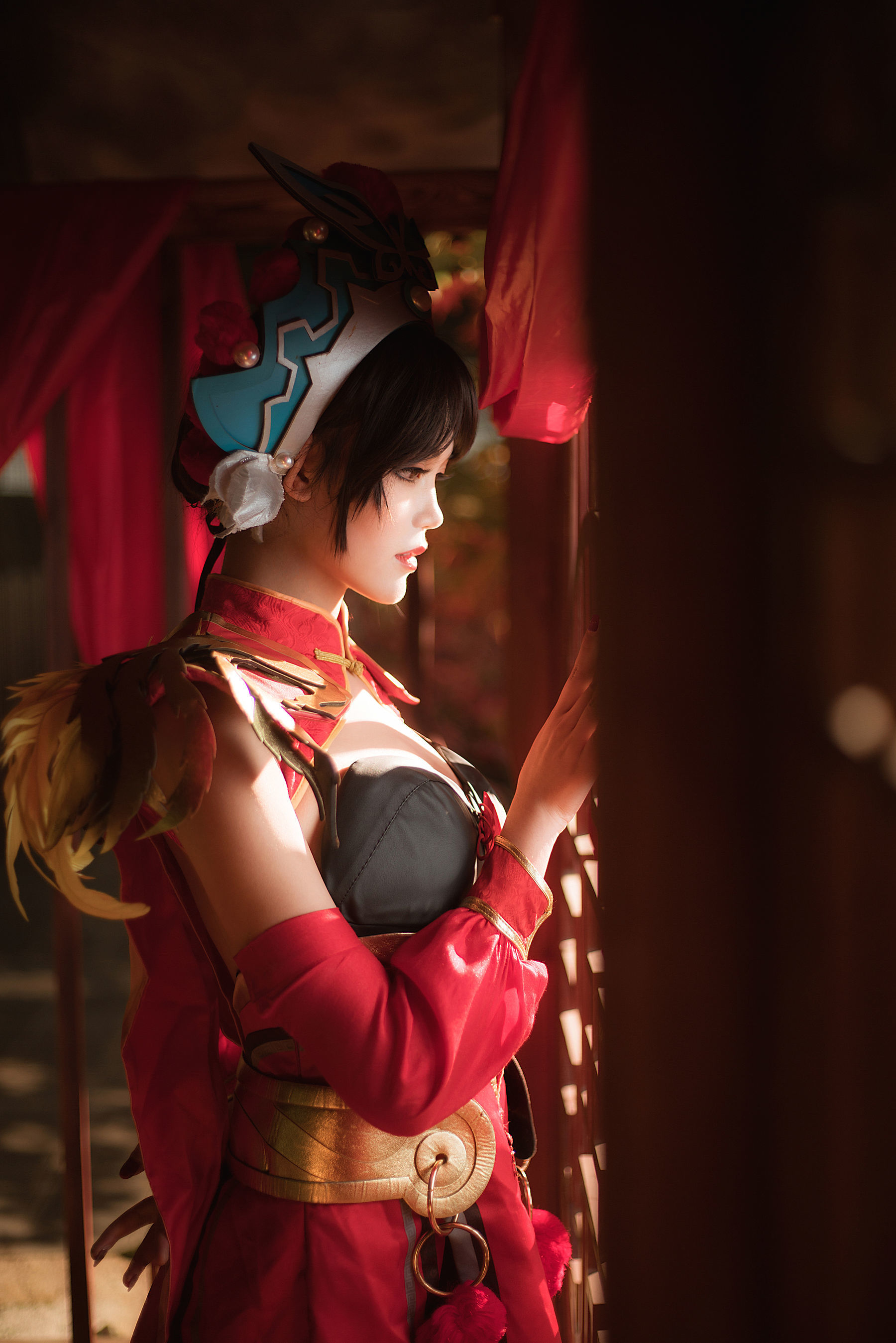 人气coser戚顾儿MIKI 王者荣耀 虞姬 [11P]插图3