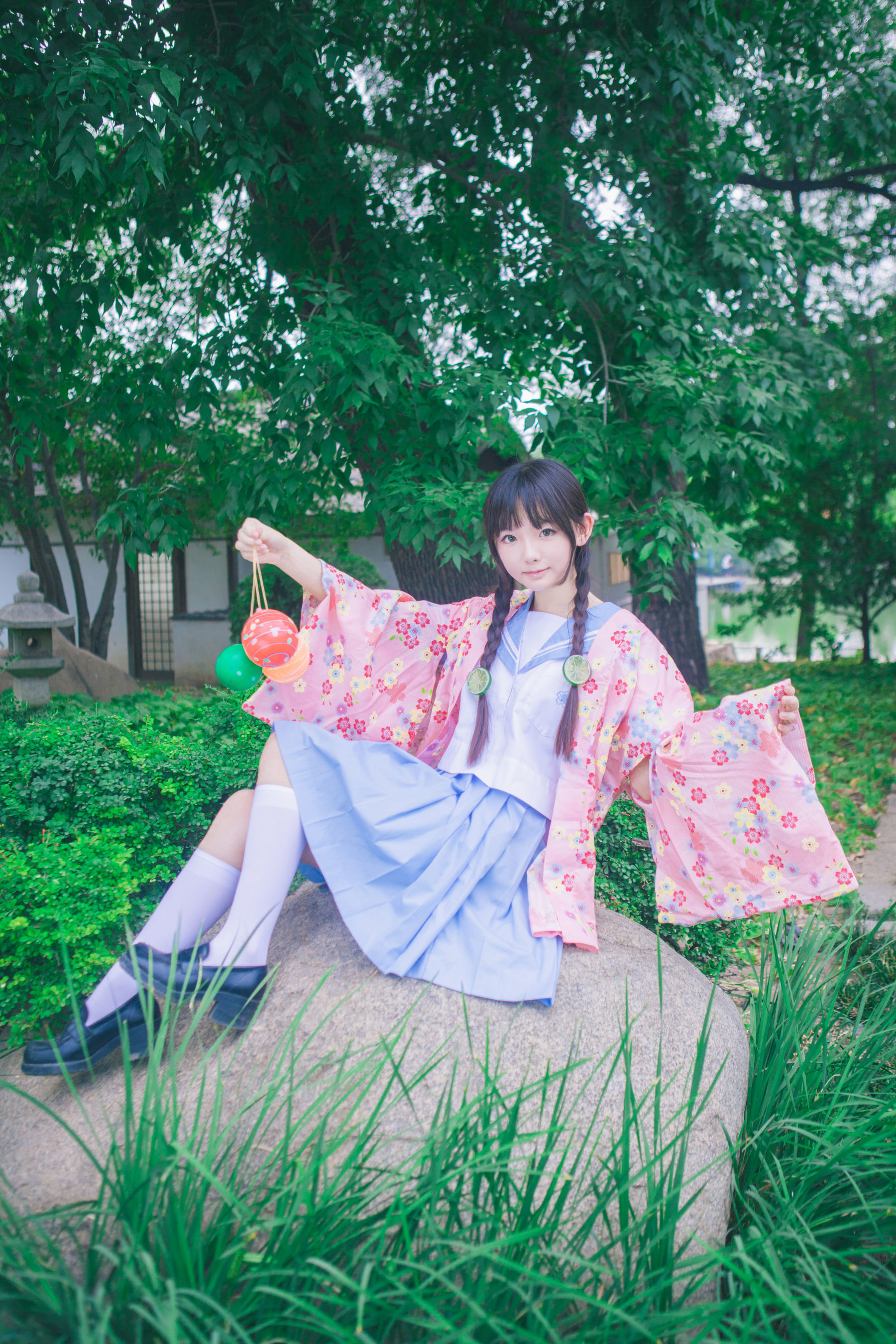 可爱妹妹樱群 和服 [17P]插图5