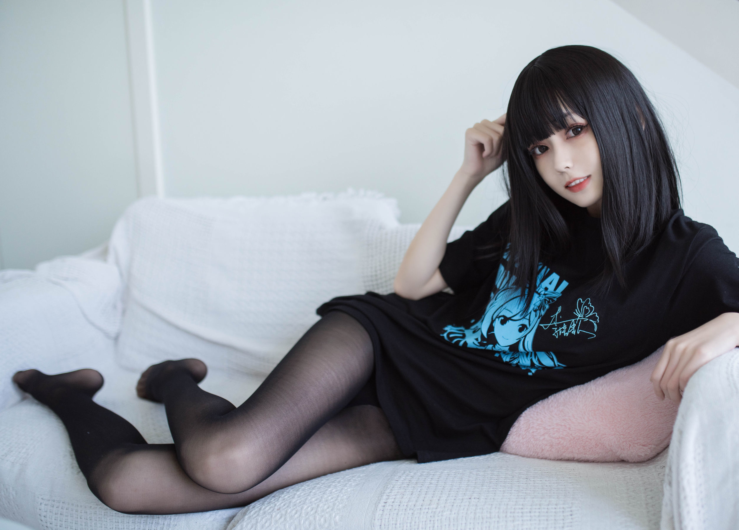[萝莉COS] 小妖精你的负卿 – 居家私服+穹妹女仆 [17P]插图3