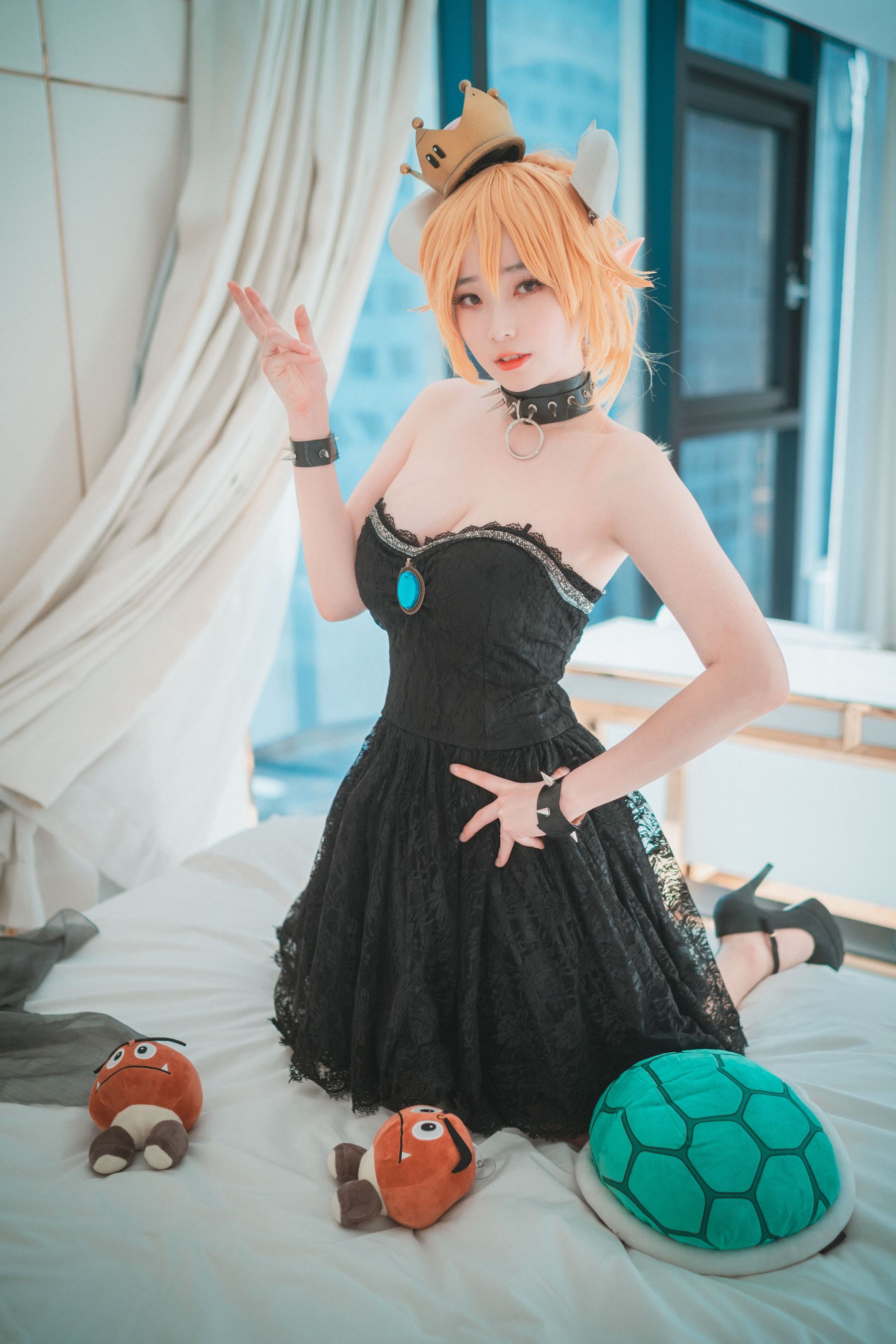 [DJAWA] BamBi – Halloween with Bowsette 写真套图 [50P]插图4