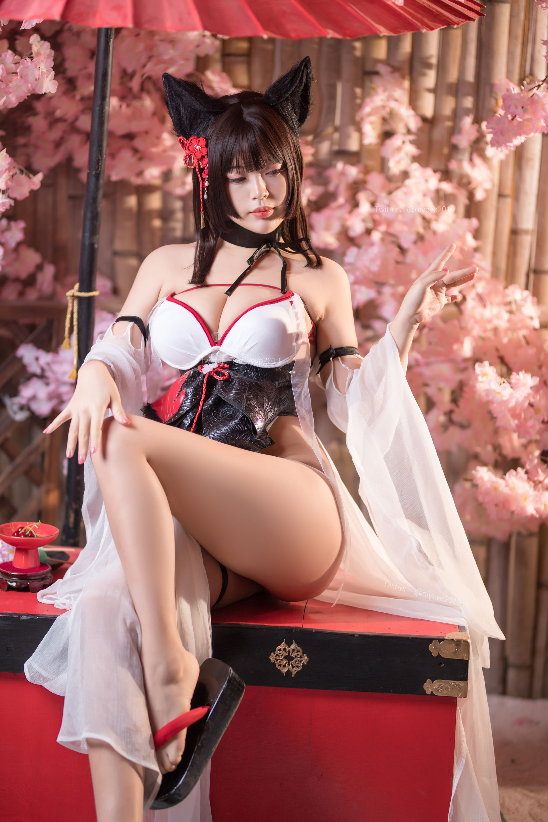 萌系小姐姐-白烨- – 湿身泳装 [61P]插图7