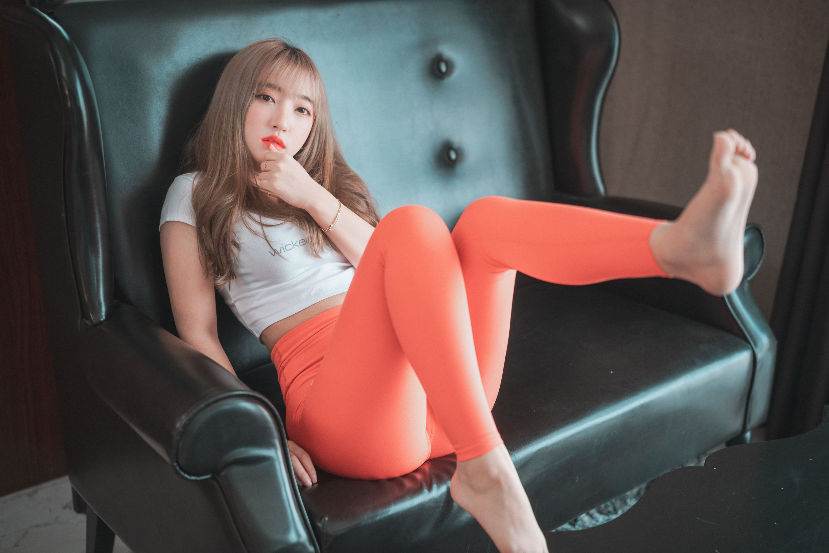 [DJAWA] Hanari – Red Orange & Cool Mint [50P]-美图馆